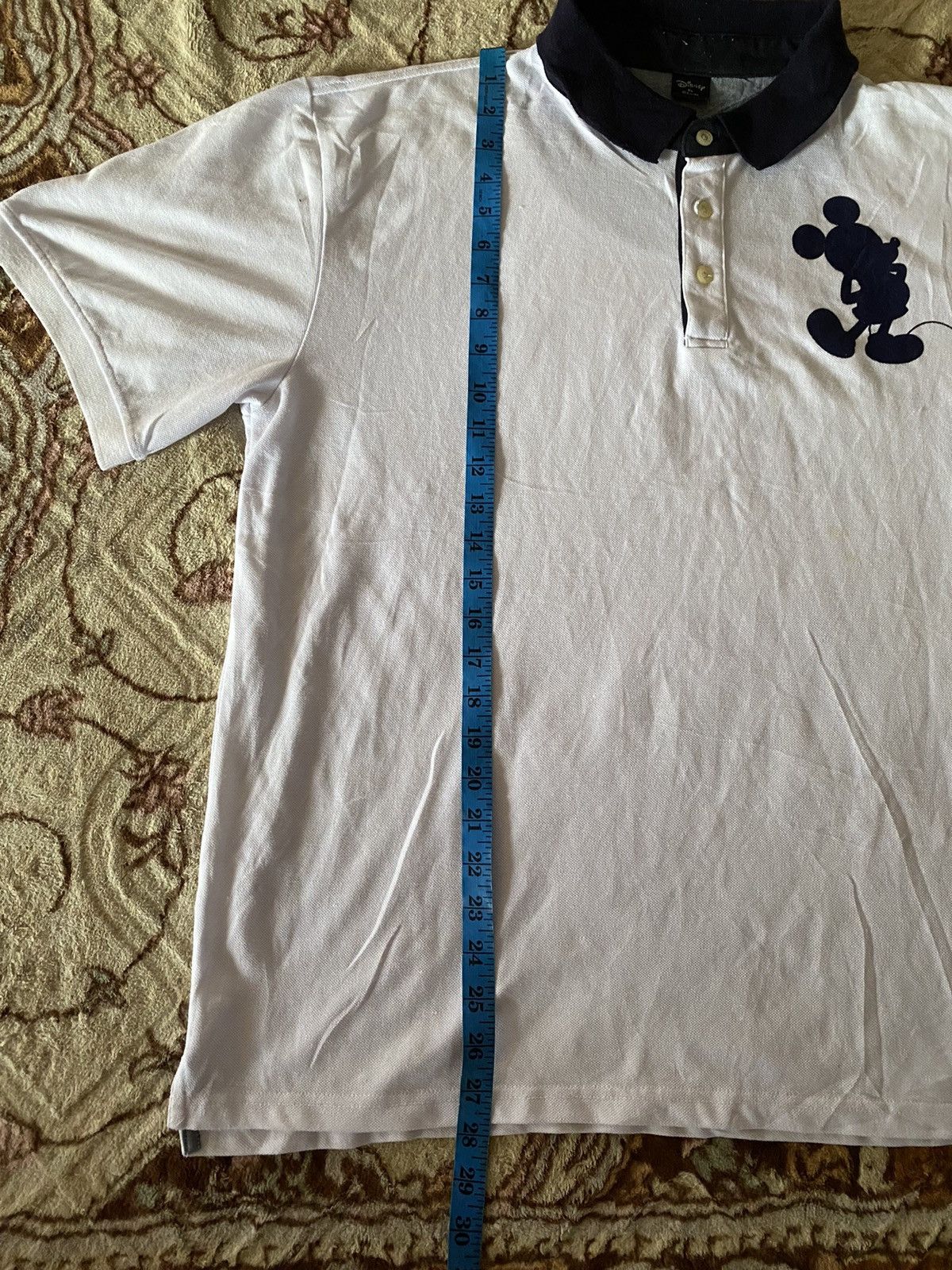 Disney Vintage Disney Mickey Mouse Polo Shirt Size US XL / EU 56 / 4 - 10 Thumbnail