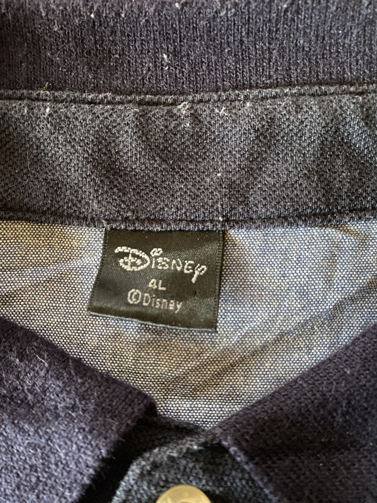 Disney Vintage Disney Mickey Mouse Polo Shirt Size US XL / EU 56 / 4 - 6 Thumbnail