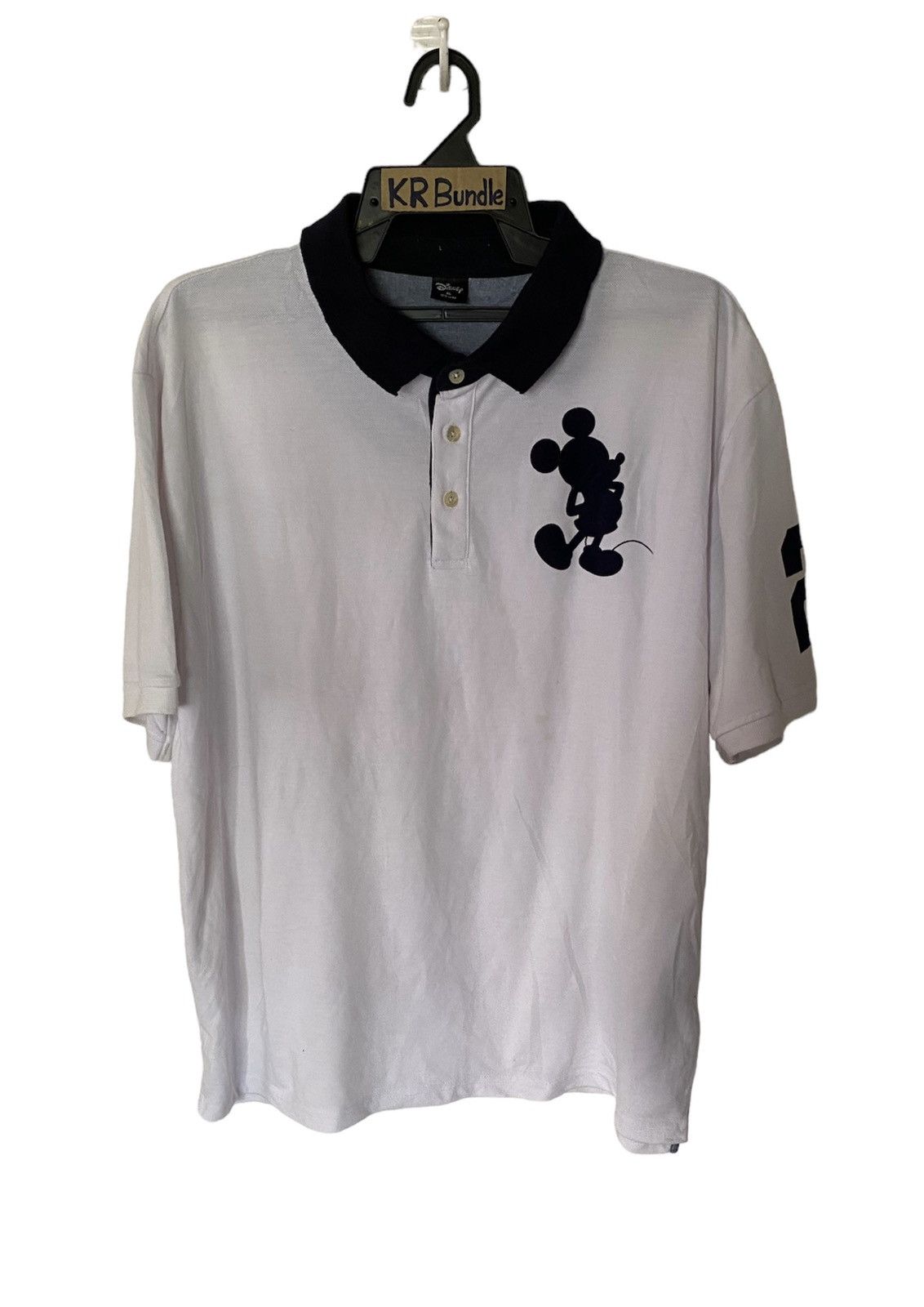 Disney Vintage Disney Mickey Mouse Polo Shirt Size US XL / EU 56 / 4 - 1 Thumbnail