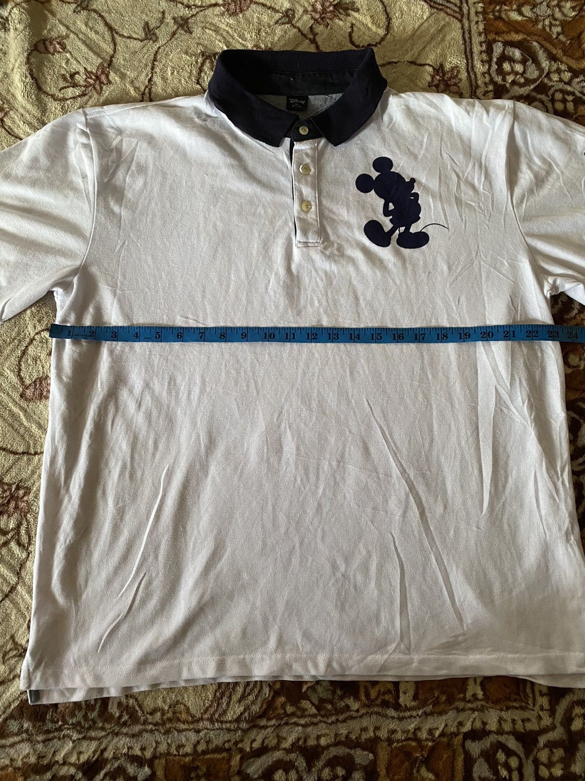 Disney Vintage Disney Mickey Mouse Polo Shirt Size US XL / EU 56 / 4 - 9 Thumbnail