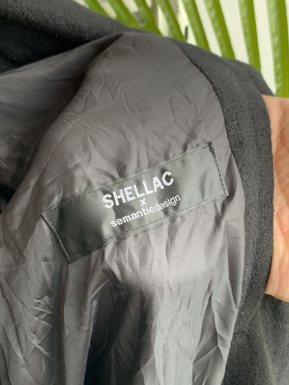 Japanese Brand × Shellac Shellac x Semantic Design Tactical Wool Zipper Jacket Size US L / EU 52-54 / 3 - 9 Thumbnail