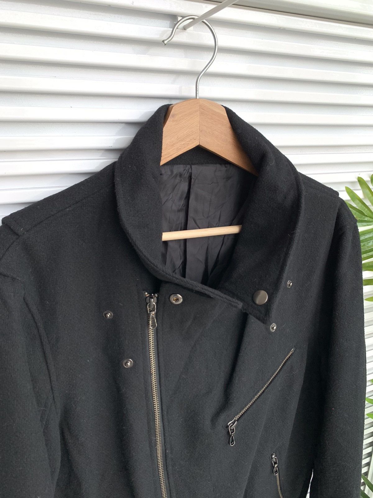 Japanese Brand × Shellac Shellac x Semantic Design Tactical Wool Zipper Jacket Size US L / EU 52-54 / 3 - 5 Thumbnail