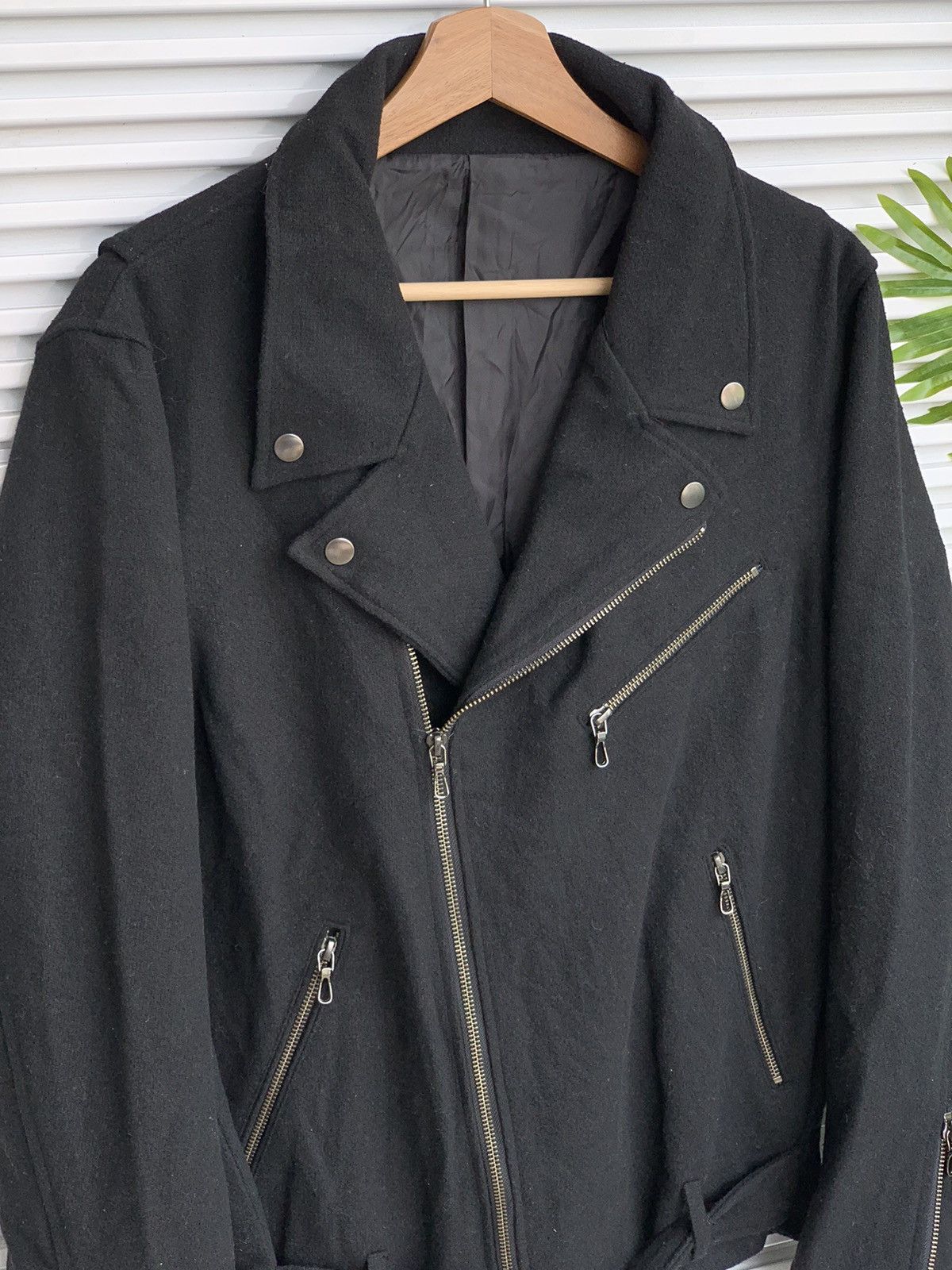 Japanese Brand × Shellac Shellac x Semantic Design Tactical Wool Zipper Jacket Size US L / EU 52-54 / 3 - 4 Thumbnail