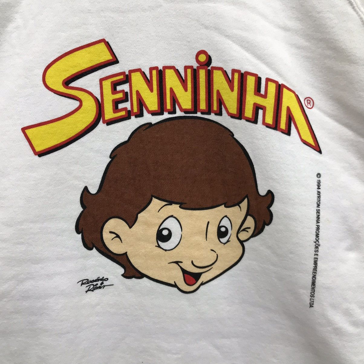 Sports Specialties × Vintage Vintage 1994 Senninha Ayrton Senna Formula 1 Grand Prix F1 Size US M / EU 48-50 / 2 - 3 Thumbnail