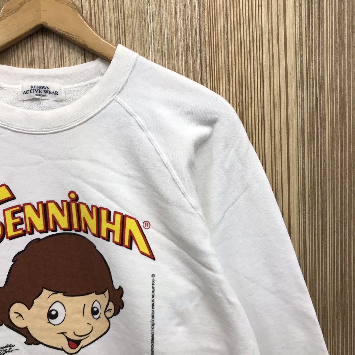 Sports Specialties × Vintage Vintage 1994 Senninha Ayrton Senna Formula 1 Grand Prix F1 Size US M / EU 48-50 / 2 - 4 Thumbnail