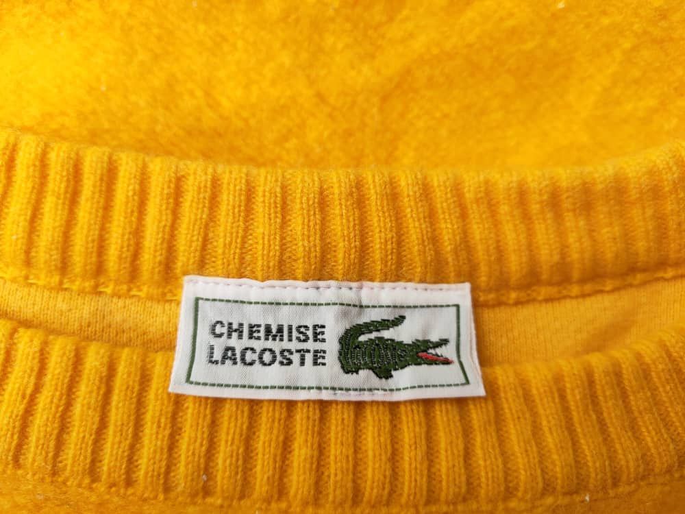 Lacoste × Vintage Lacoste wool Crewneck Size US M / EU 48-50 / 2 - 5 Thumbnail
