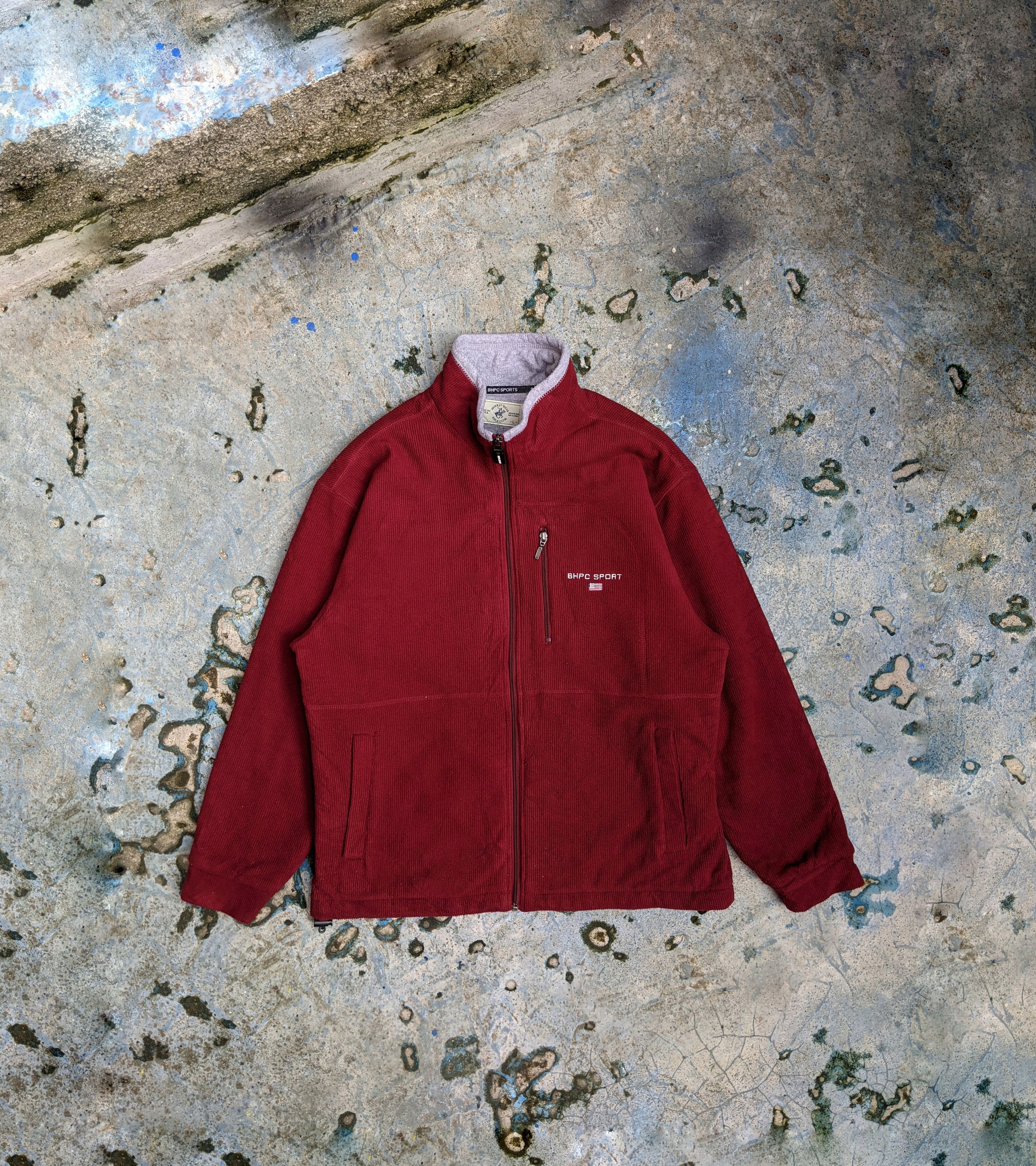 Beverly Hills Polo Club × Vintage Vintage BHPC Full Zip Jacket Size US L / EU 52-54 / 3 - 1 Thumbnail