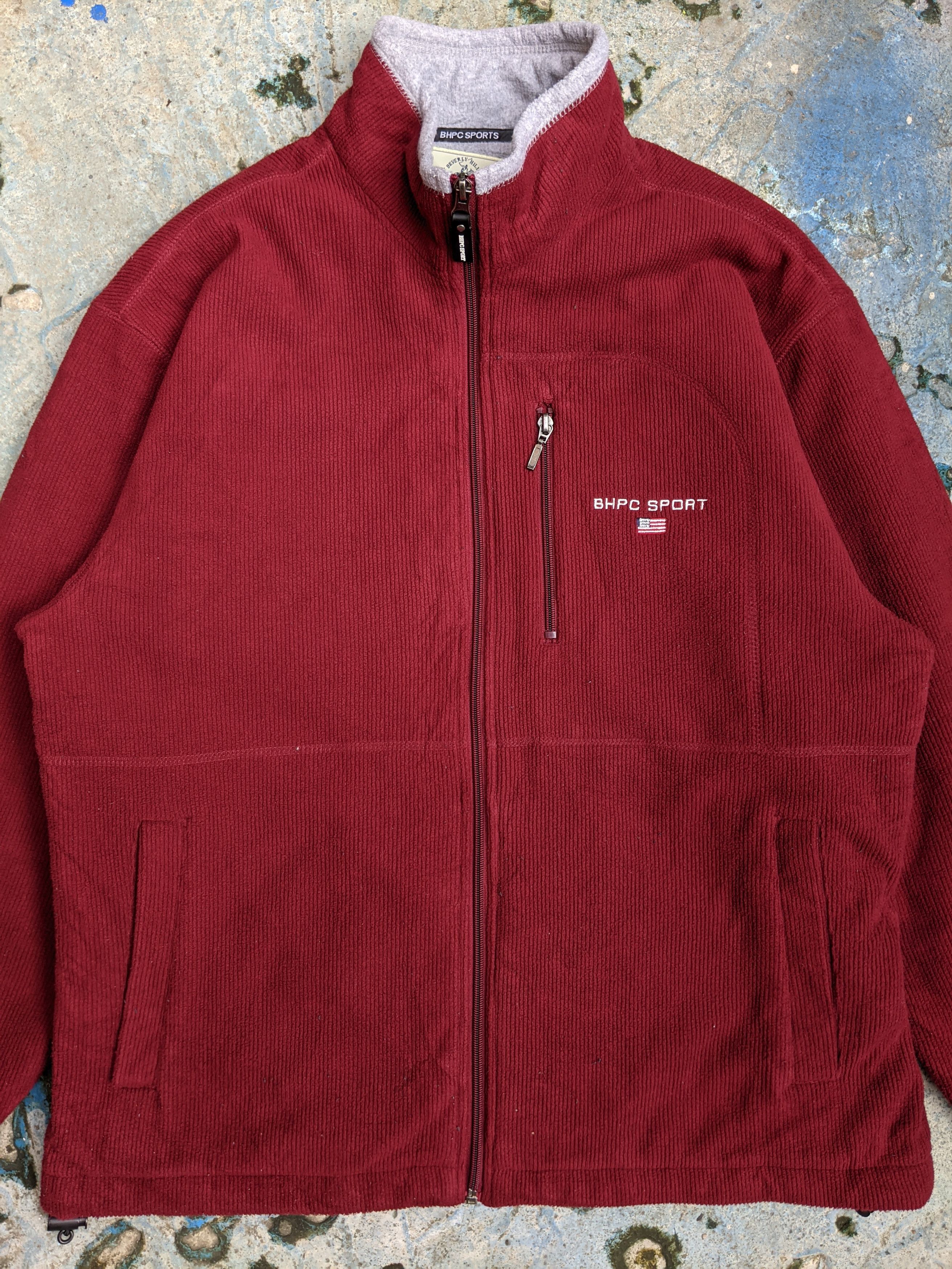 Beverly Hills Polo Club × Vintage Vintage BHPC Full Zip Jacket Size US L / EU 52-54 / 3 - 3 Thumbnail