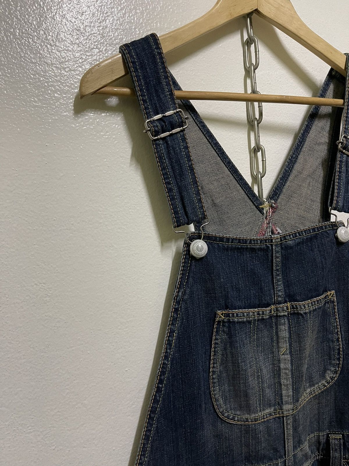 Japanese Brand Vanquish Overall Distressed Size US 32 / EU 48 - 2 Thumbnail