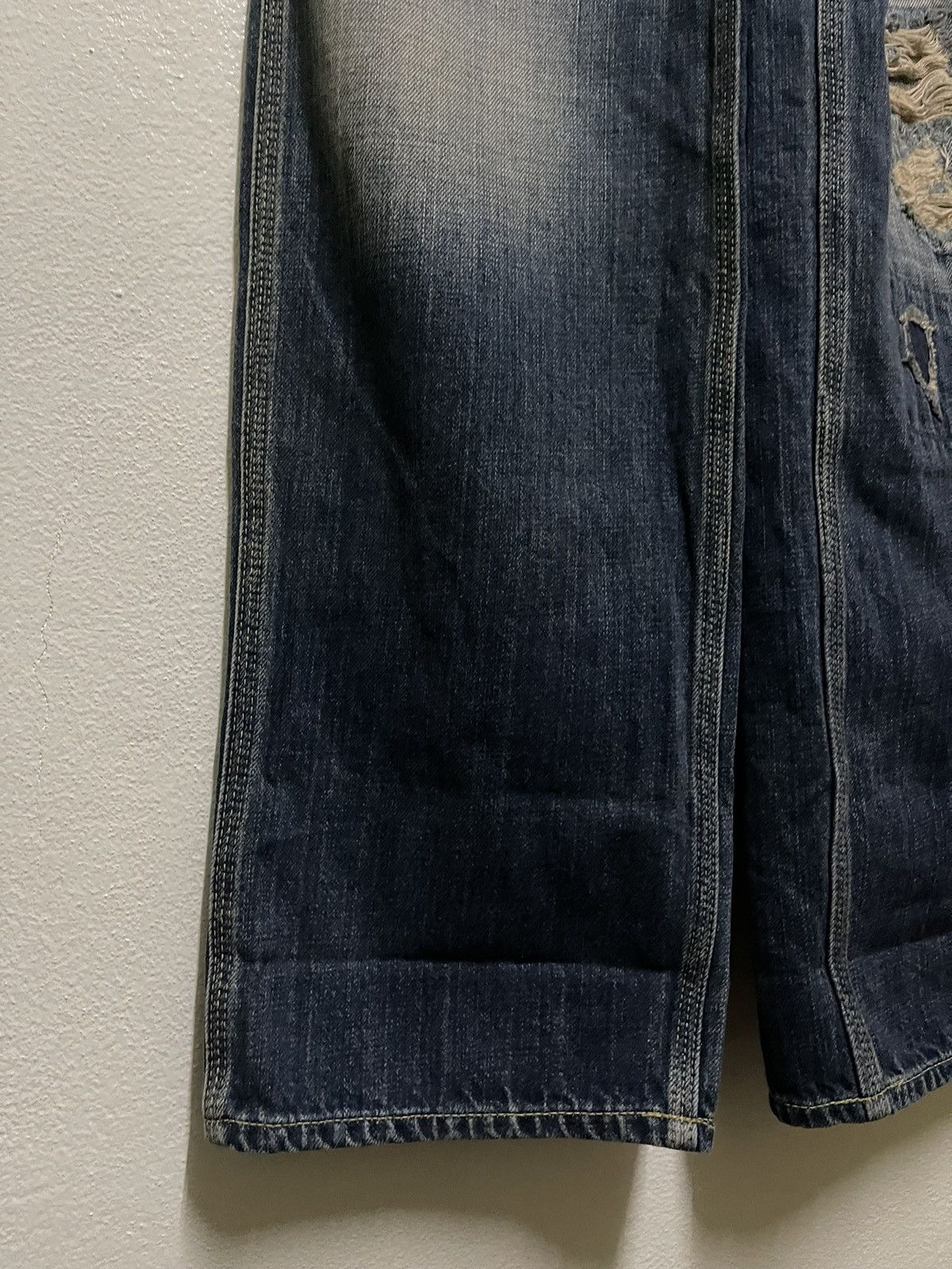 Japanese Brand Vanquish Overall Distressed Size US 32 / EU 48 - 5 Thumbnail