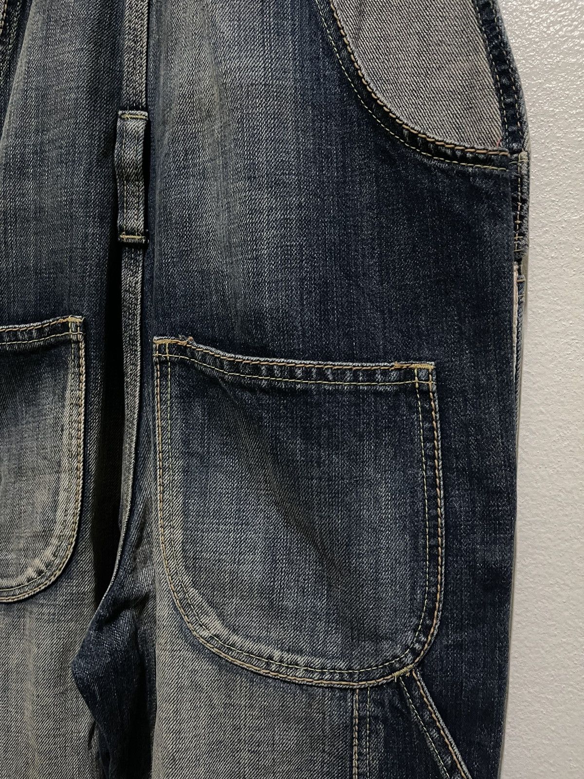 Japanese Brand Vanquish Overall Distressed Size US 32 / EU 48 - 16 Thumbnail