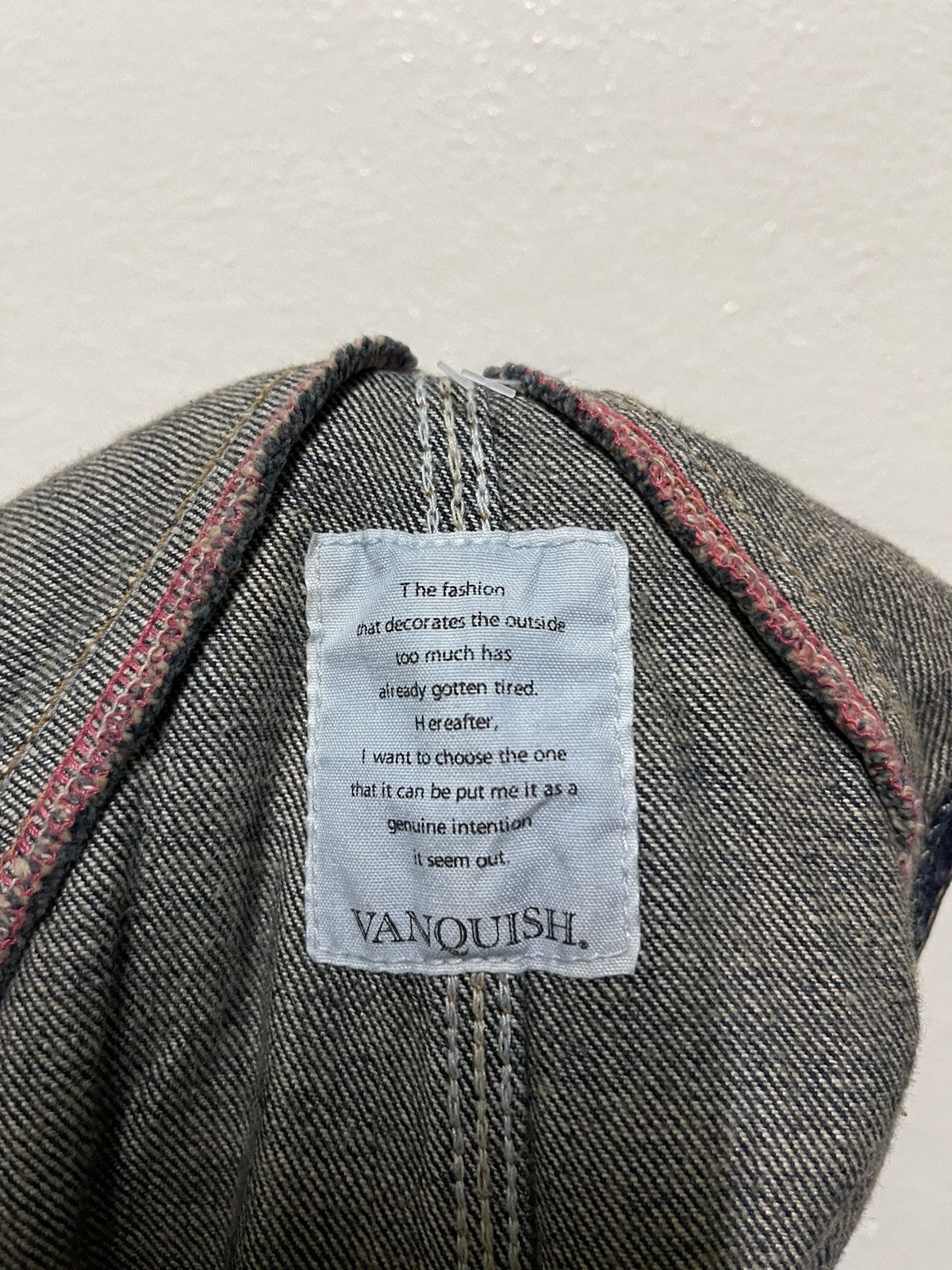 Japanese Brand Vanquish Overall Distressed Size US 32 / EU 48 - 19 Thumbnail
