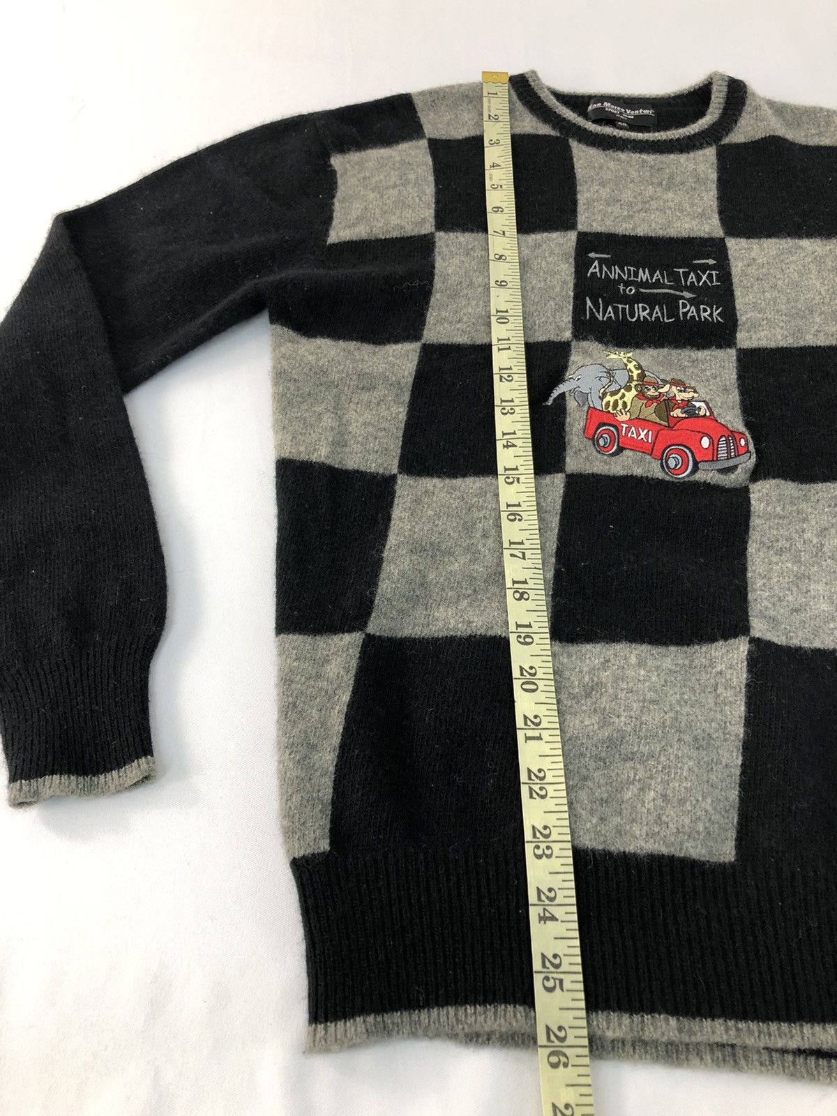 Vintage Hype Gian Marco Venturi Sport Italy Animal Taxi Knitwear Size US M / EU 48-50 / 2 - 9 Thumbnail
