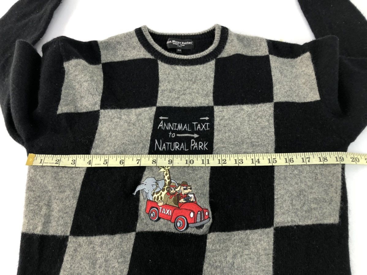 Vintage Hype Gian Marco Venturi Sport Italy Animal Taxi Knitwear Size US M / EU 48-50 / 2 - 8 Thumbnail