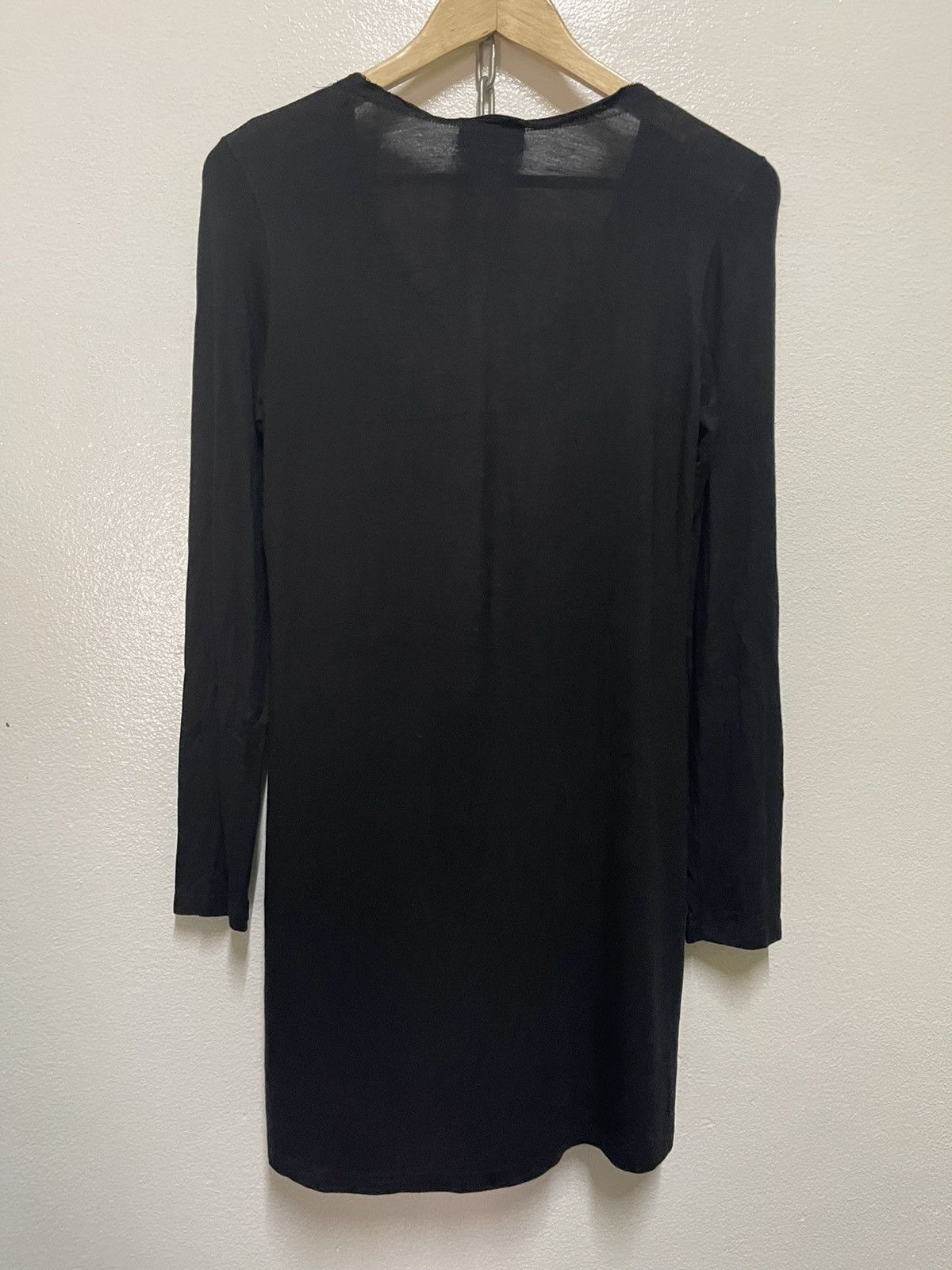 Japanese Brand × agnes b. Agnes b. Mini Dresses Long Sleeve Black Size M / US 6-8 / IT 42-44 - 8 Thumbnail