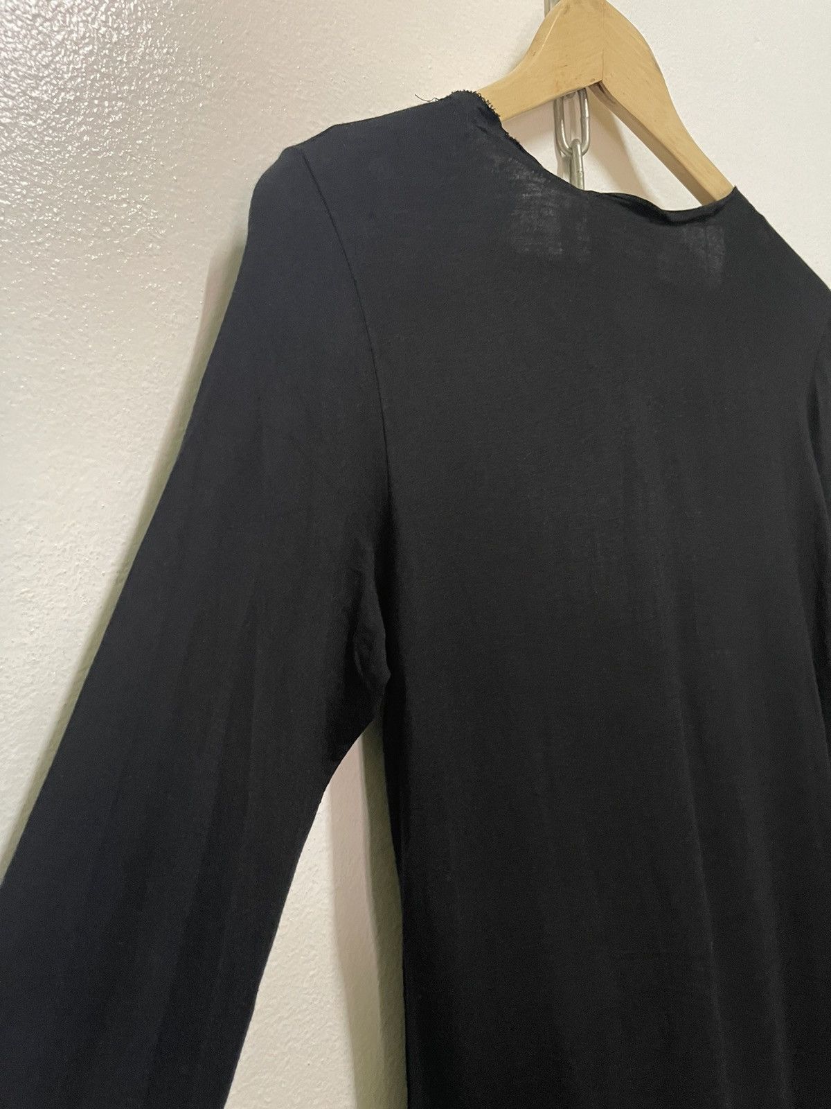 Japanese Brand × agnes b. Agnes b. Mini Dresses Long Sleeve Black Size M / US 6-8 / IT 42-44 - 9 Thumbnail