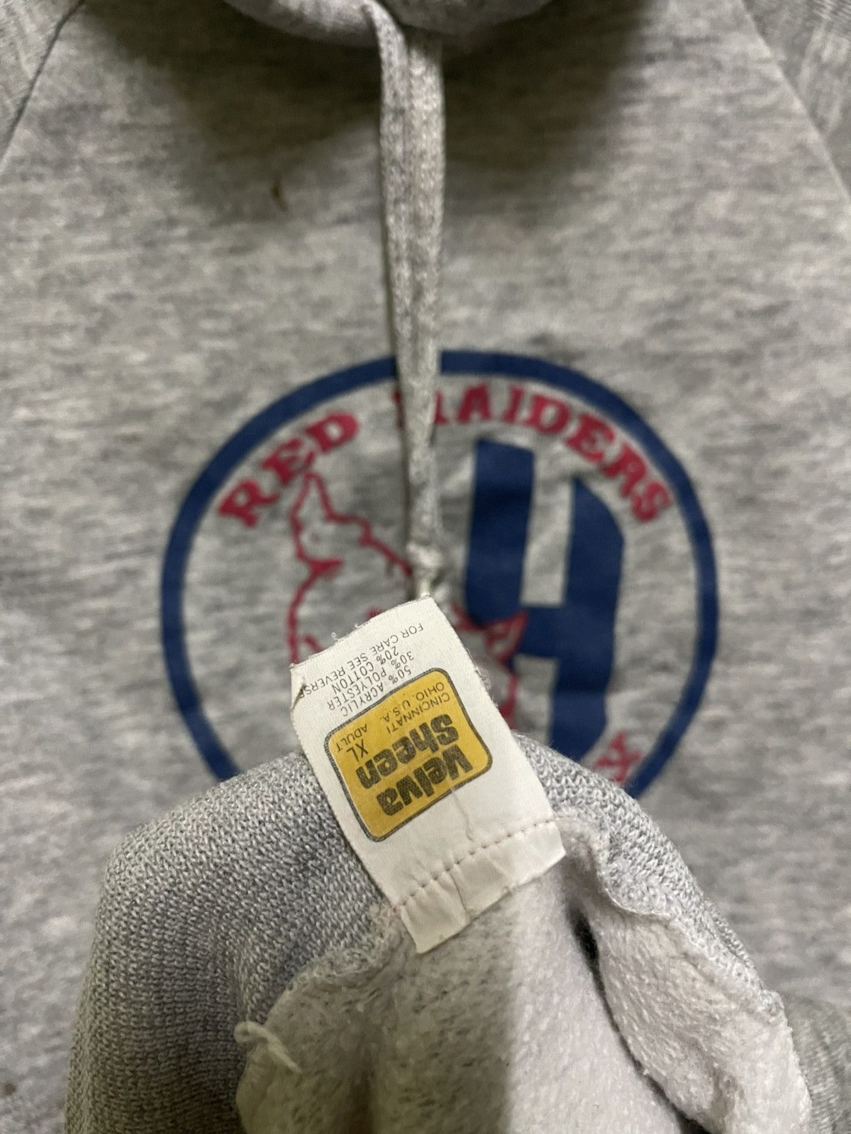 Velva Sheen × Vintage Vintage Hornell Red Raiders Football Team XL Adult Size US XL / EU 56 / 4 - 15 Thumbnail