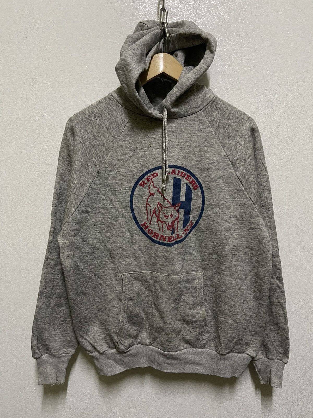 Velva Sheen × Vintage Vintage Hornell Red Raiders Football Team XL Adult Size US XL / EU 56 / 4 - 1 Thumbnail