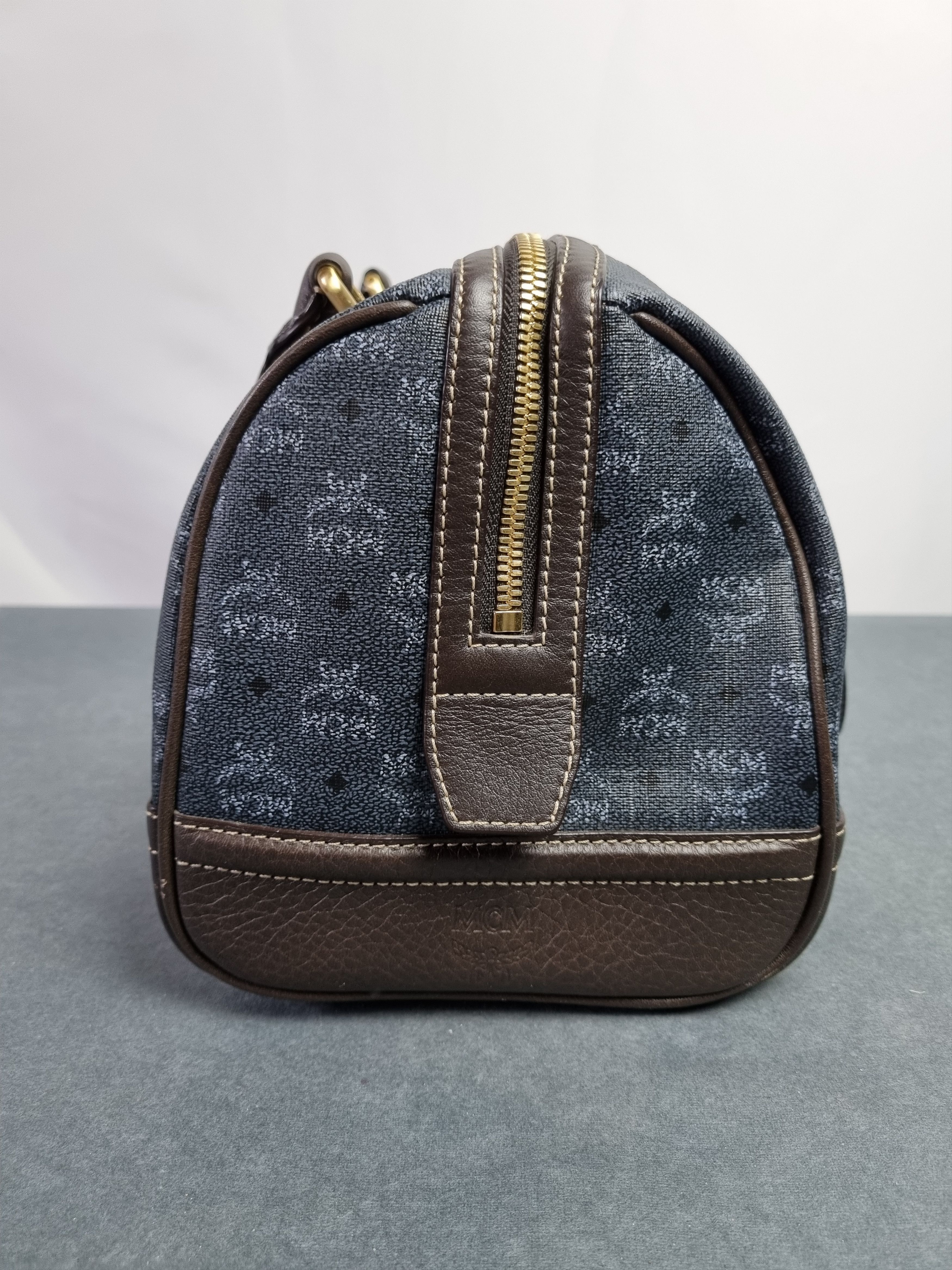 Leather × MCM Rare MCM Monogram Leather Hand Roomy Bag Size ONE SIZE - 6 Thumbnail
