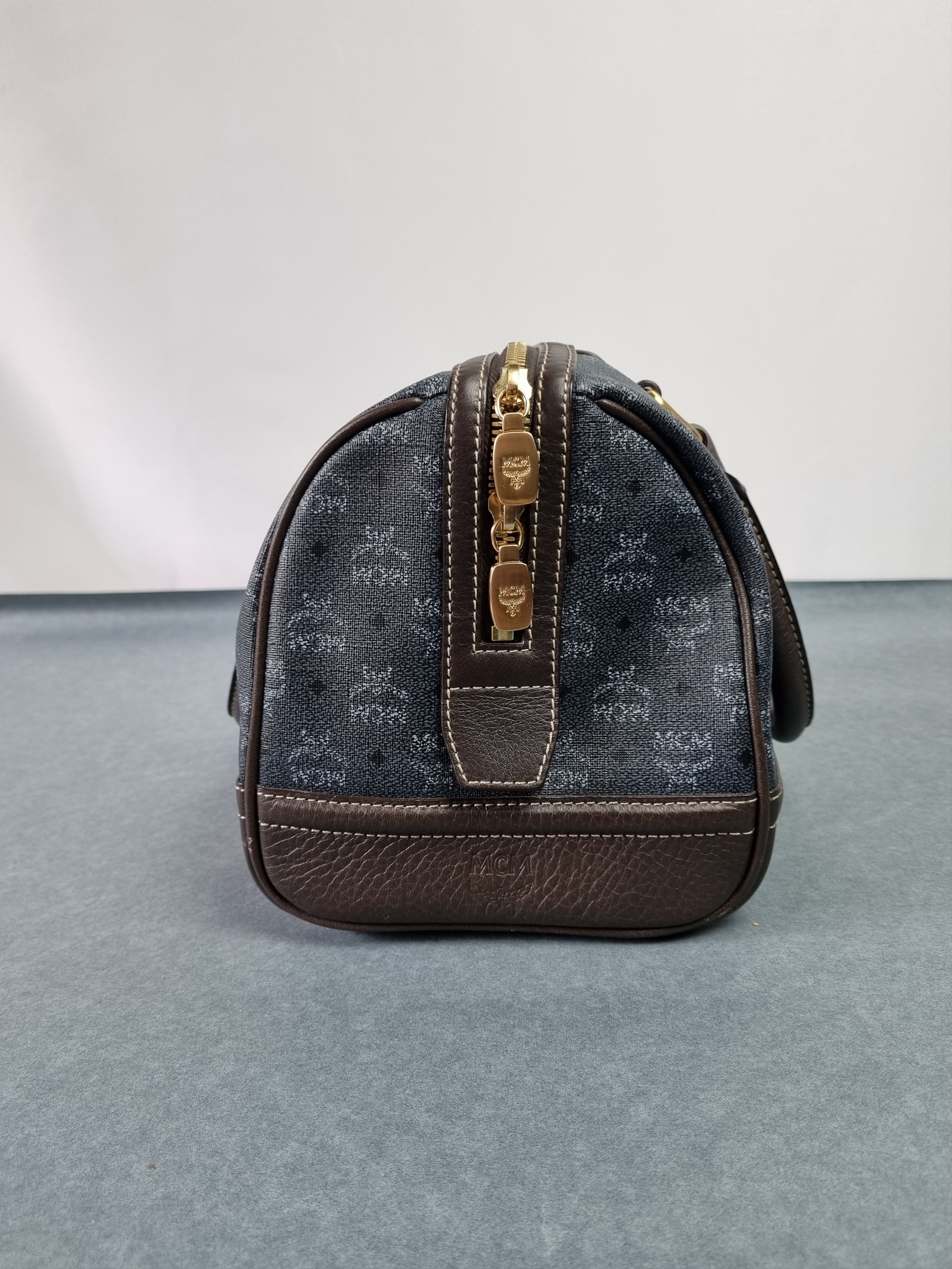 Leather × MCM Rare MCM Monogram Leather Hand Roomy Bag Size ONE SIZE - 21 Thumbnail