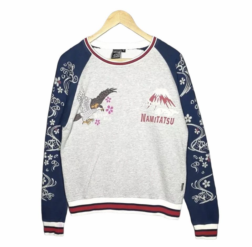 Japanese Brand Sukajan Japan Sweatshirt Embroidered Logo Size US M / EU 48-50 / 2 - 2 Thumbnail
