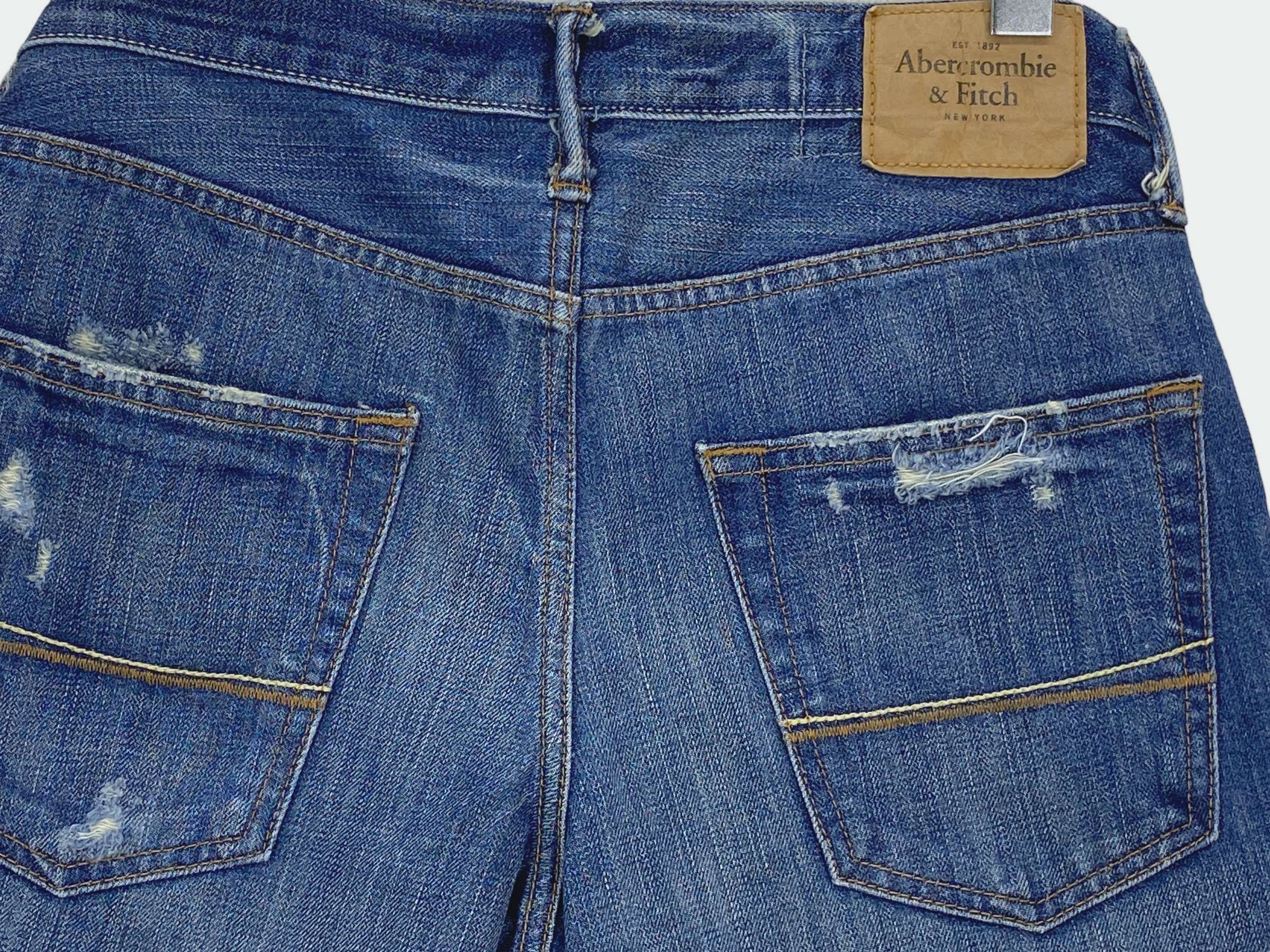 Abercrombie & Fitch Abercrombie and Fitch Jeans Distressed Jeans Size US 30 / EU 46 - 9 Thumbnail