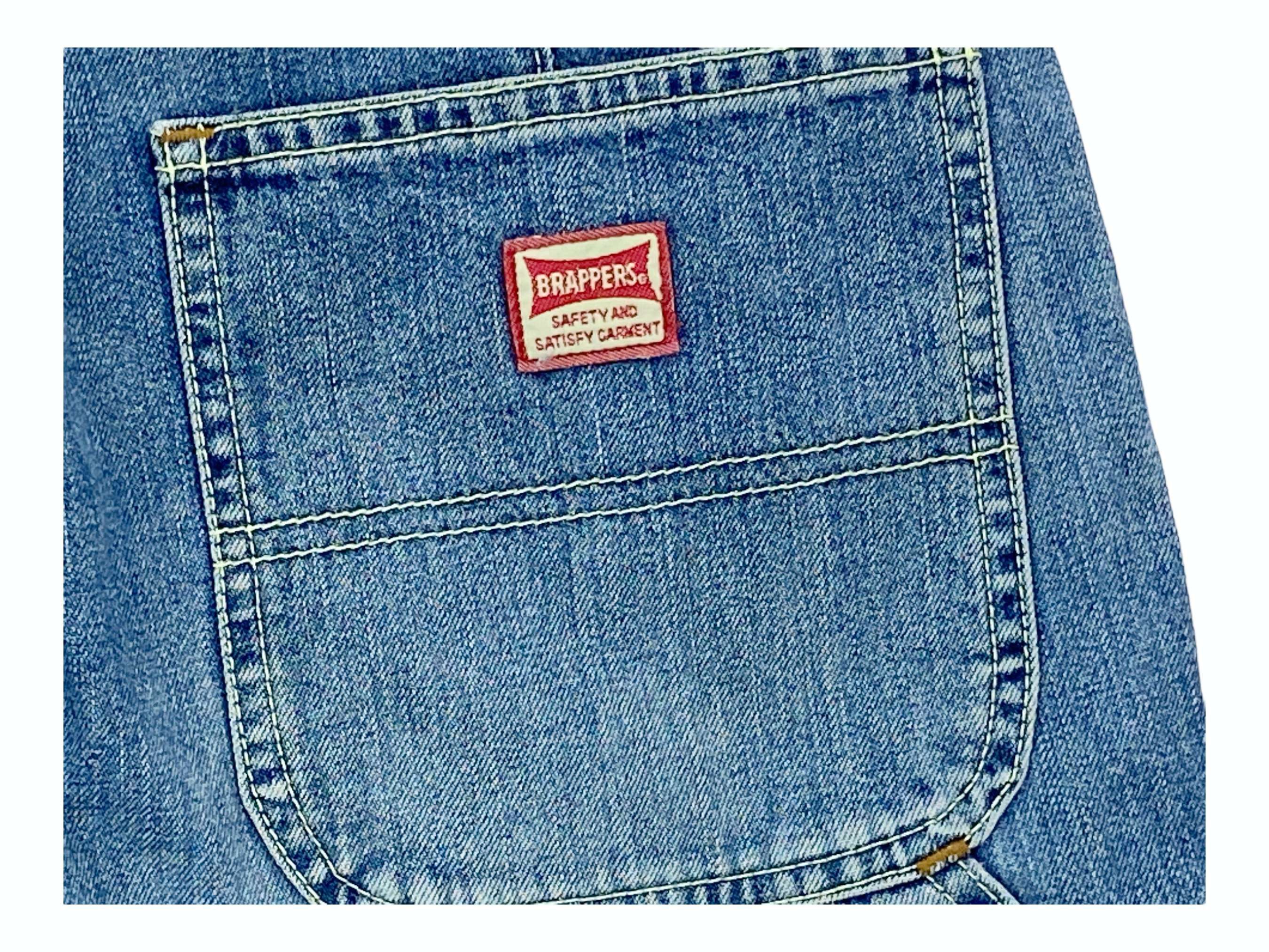 Japanese Brand Brappers Carpenter Pants Hickory Skateboard Pants Size 26" / US 2 / IT 38 - 10 Thumbnail