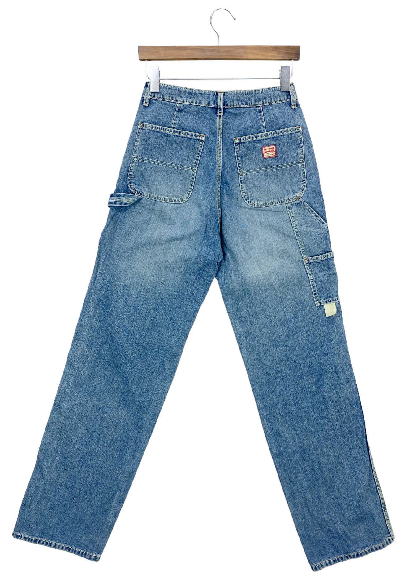 Japanese Brand Brappers Carpenter Pants Hickory Skateboard Pants Size 26" / US 2 / IT 38 - 1 Thumbnail