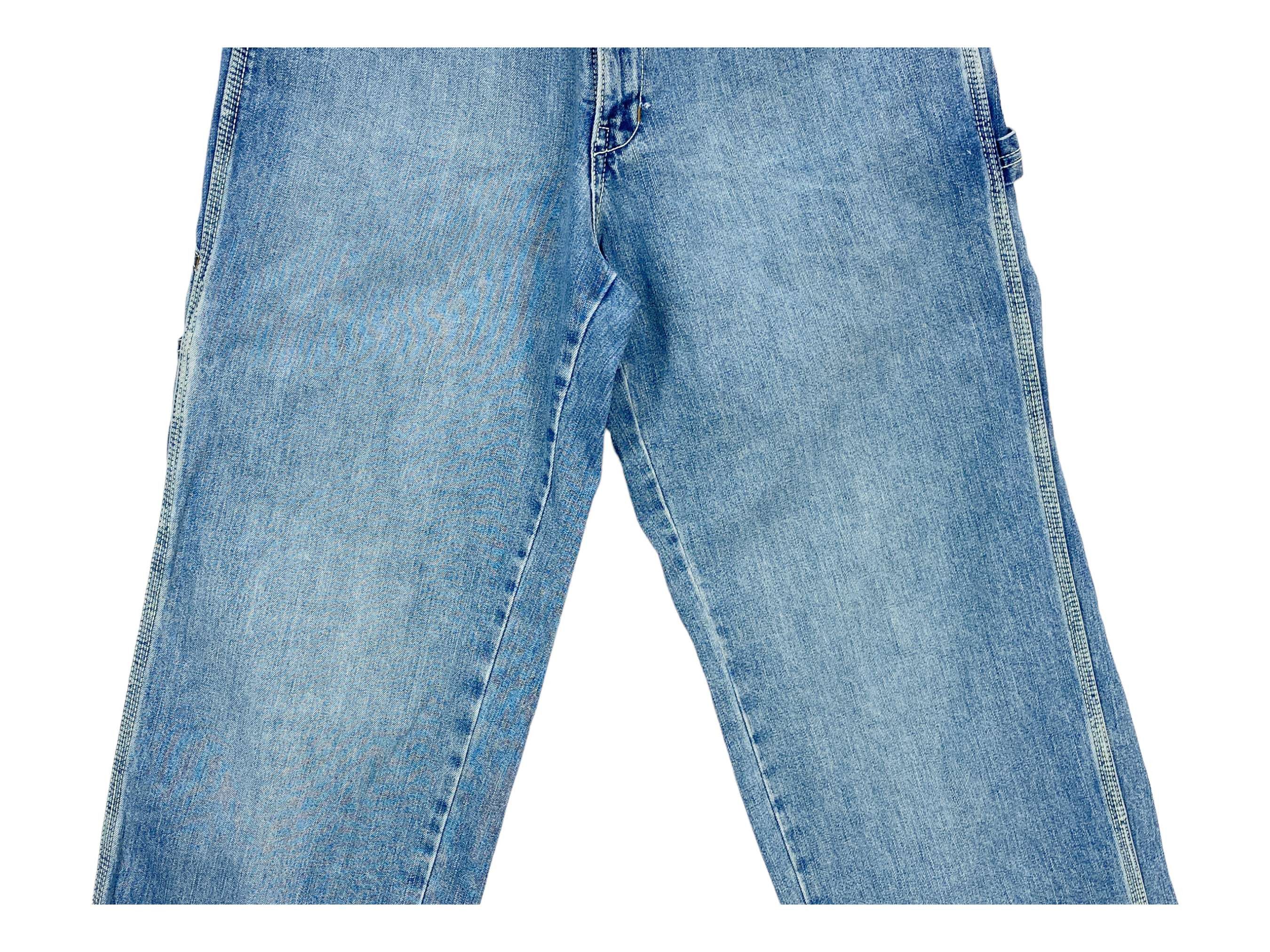 Japanese Brand Brappers Carpenter Pants Hickory Skateboard Pants Size 26" / US 2 / IT 38 - 4 Thumbnail