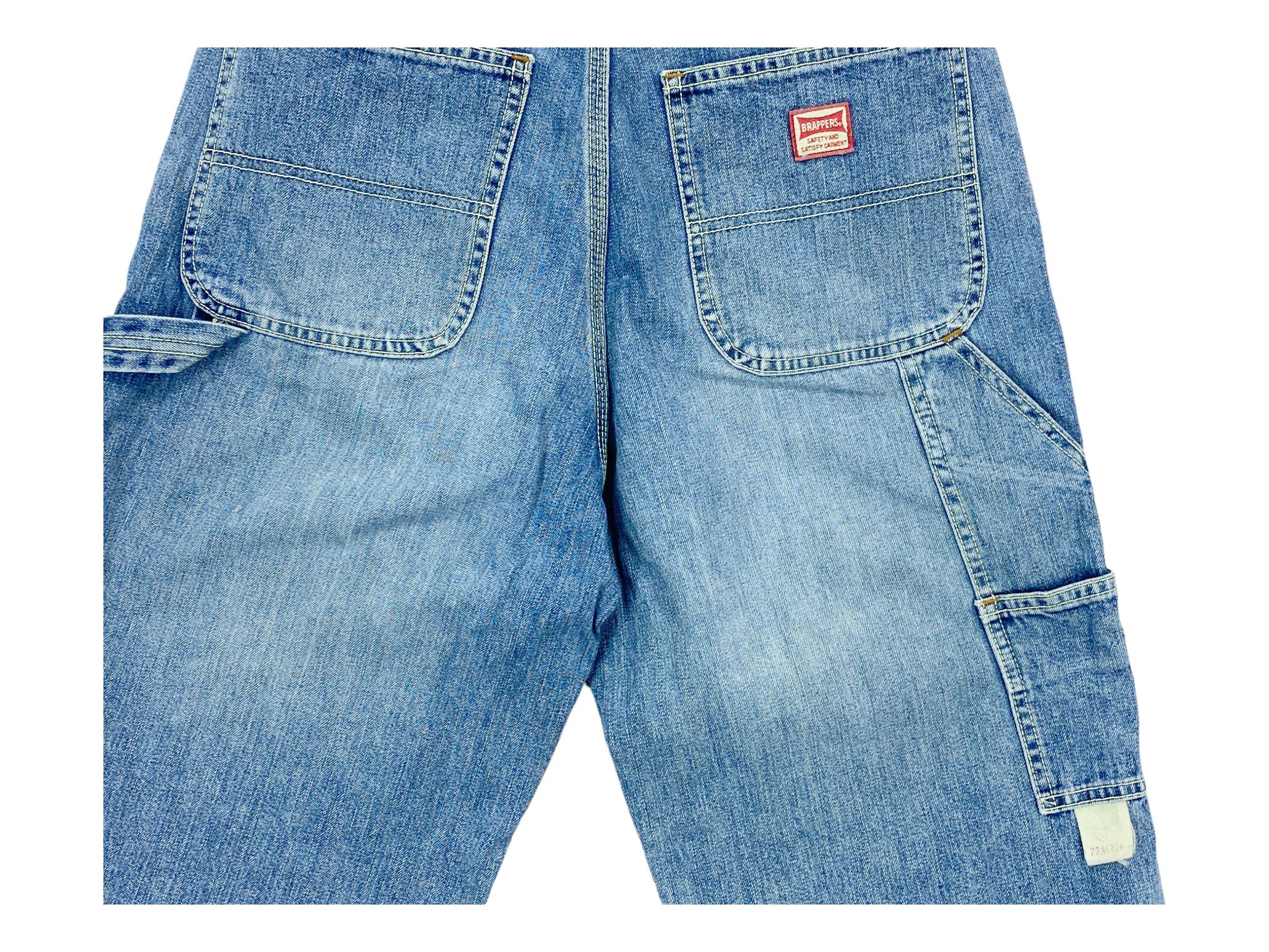 Japanese Brand Brappers Carpenter Pants Hickory Skateboard Pants Size 26" / US 2 / IT 38 - 9 Thumbnail