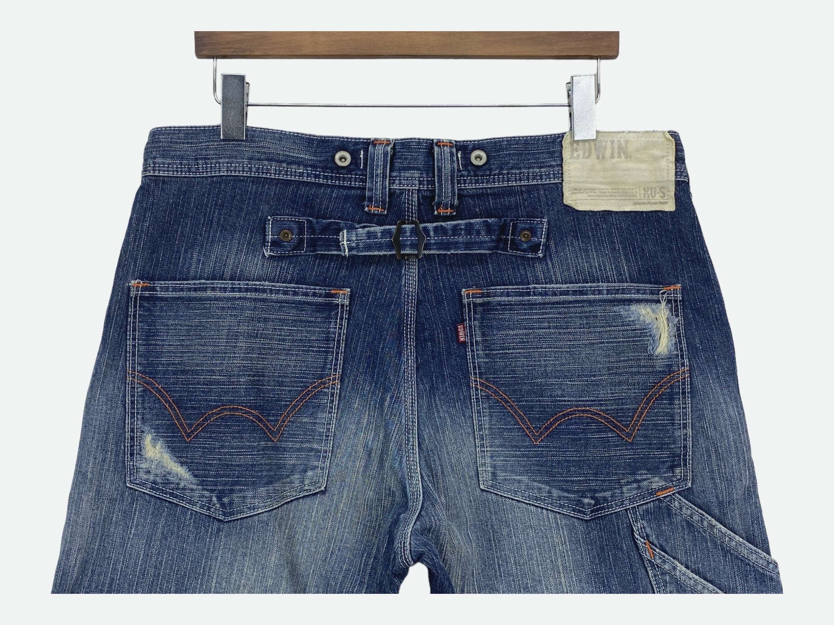 Edwin × Japanese Brand Edwin Carpenter Pants Japanese Brand Jeans Size US 34 / EU 50 - 6 Thumbnail