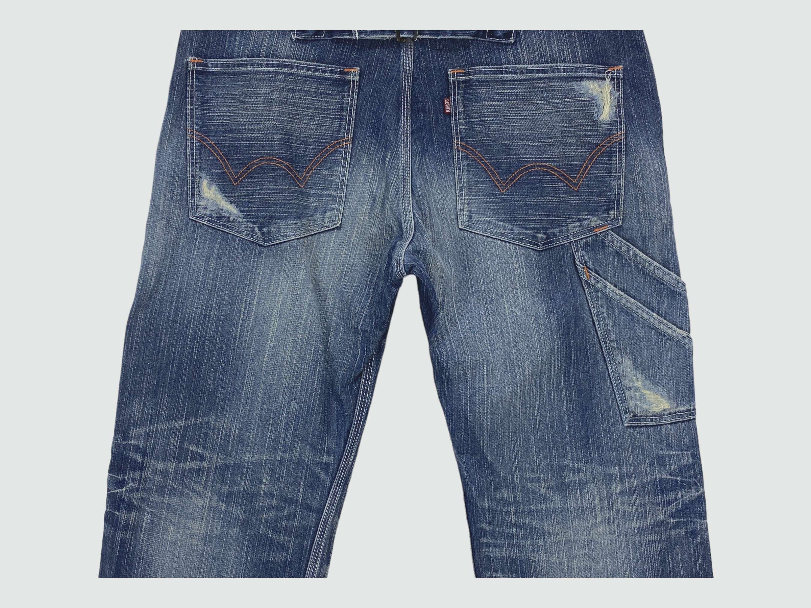 Edwin × Japanese Brand Edwin Carpenter Pants Japanese Brand Jeans Size US 34 / EU 50 - 7 Thumbnail