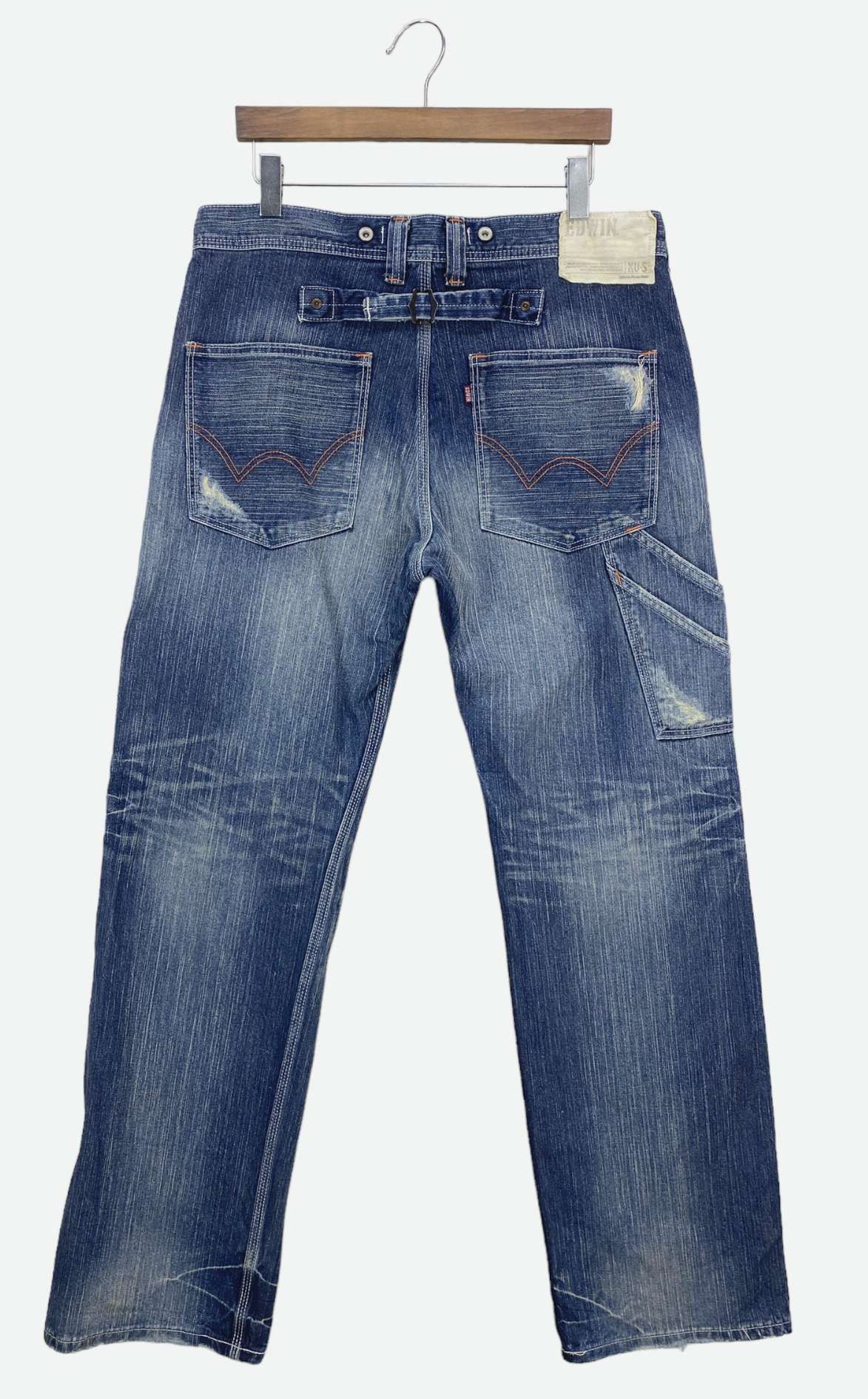 Edwin × Japanese Brand Edwin Carpenter Pants Japanese Brand Jeans Size US 34 / EU 50 - 1 Thumbnail