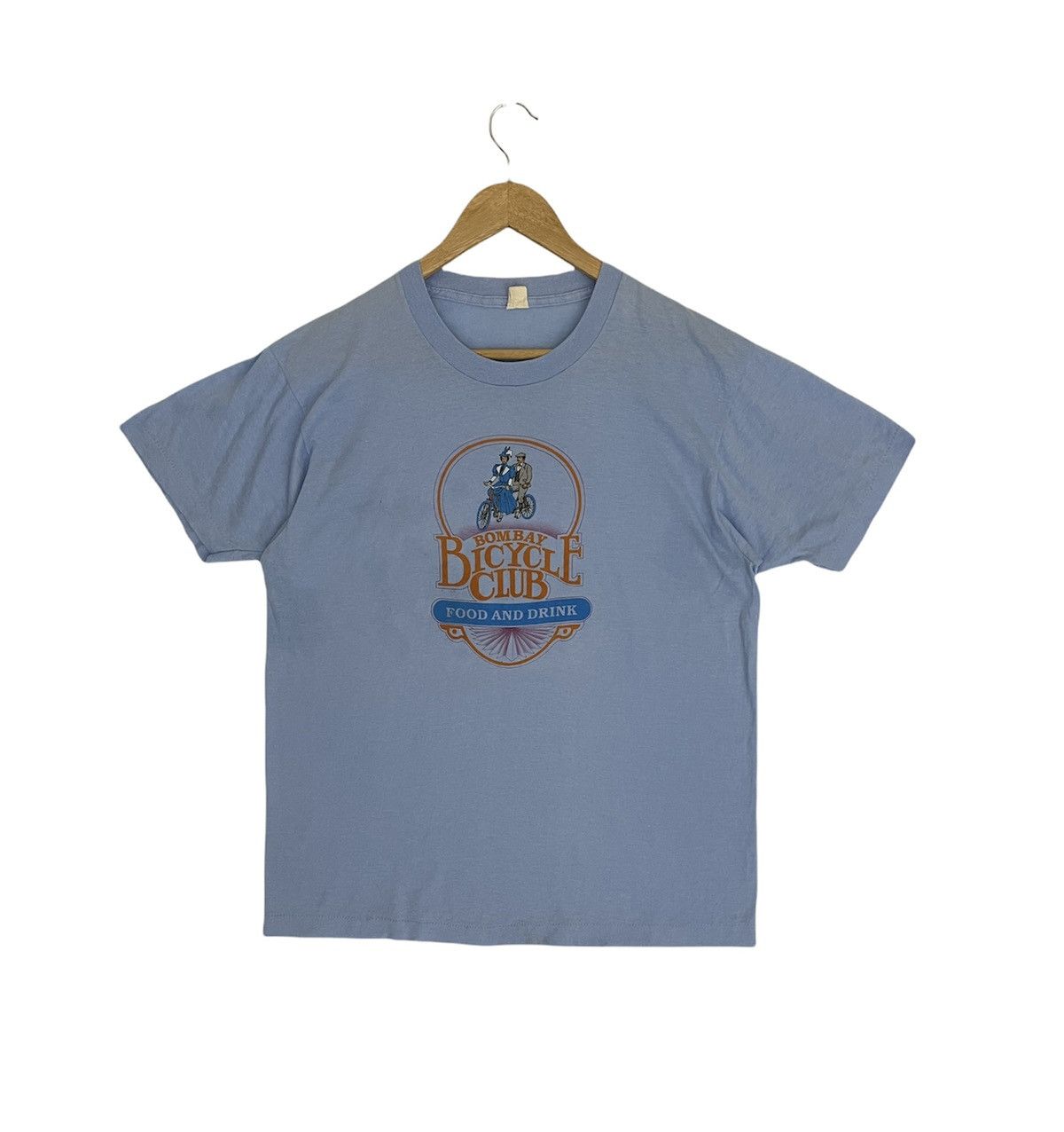 Vintage Vintage 80s Bombay Bicycle Club T-shirt Size US L / EU 52-54 / 3 - 1 Thumbnail