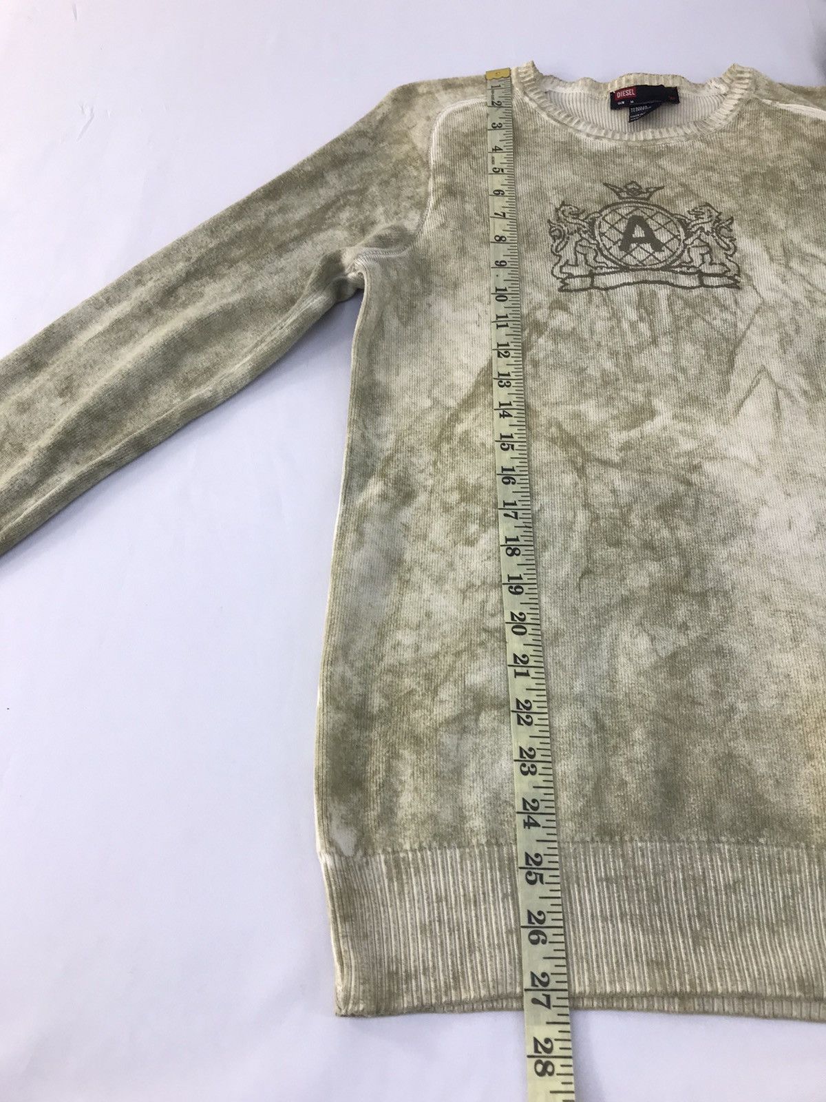 Diesel × Vintage Vintage Sweatshirt Diesel Big Logo Art Design Size US S / EU 44-46 / 1 - 11 Thumbnail