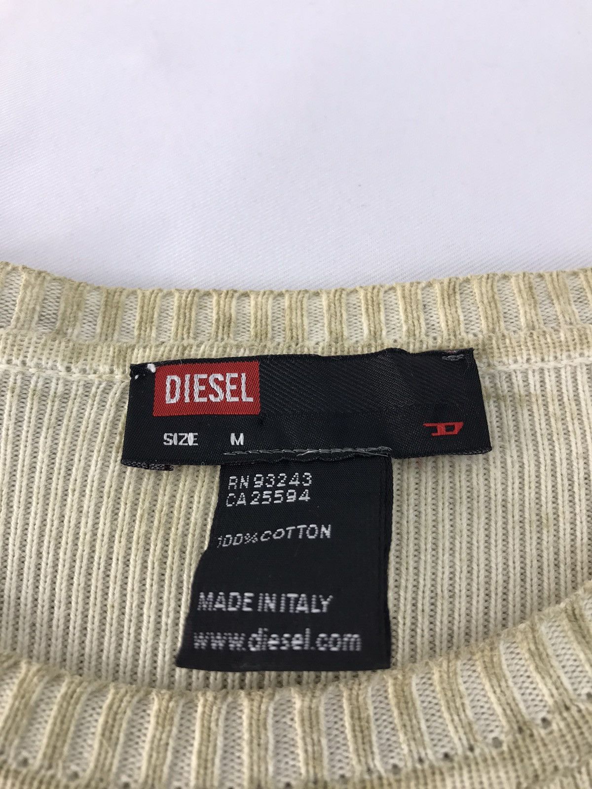 Diesel × Vintage Vintage Sweatshirt Diesel Big Logo Art Design Size US S / EU 44-46 / 1 - 5 Thumbnail