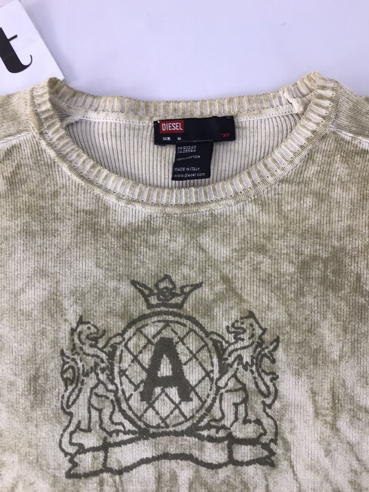 Diesel × Vintage Vintage Sweatshirt Diesel Big Logo Art Design Size US S / EU 44-46 / 1 - 4 Thumbnail