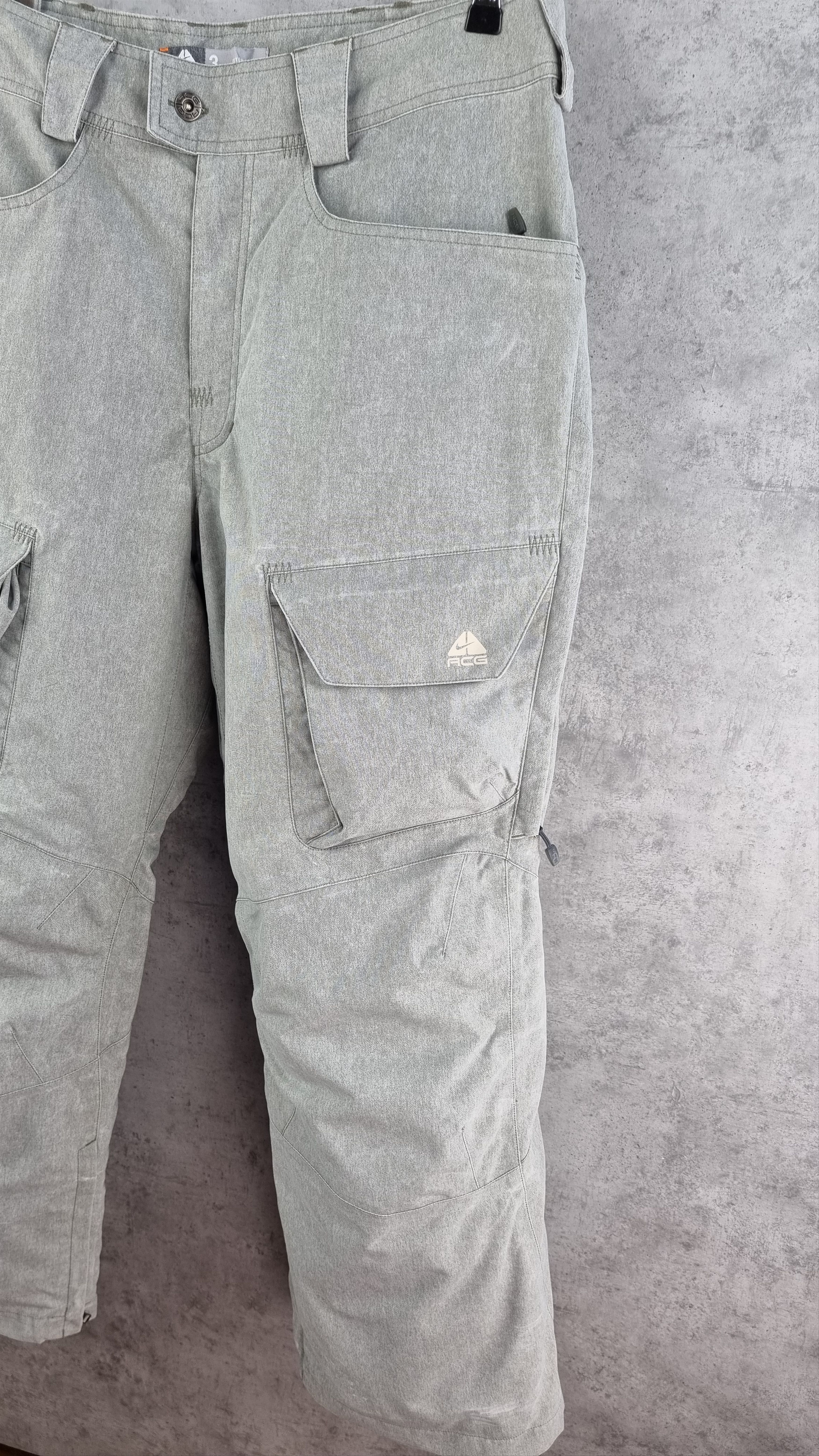 Nike × Nike ACG Vintage Cargo NIKE ACG Ski Snowboarding Pants Size US 32 / EU 48 - 2 Thumbnail
