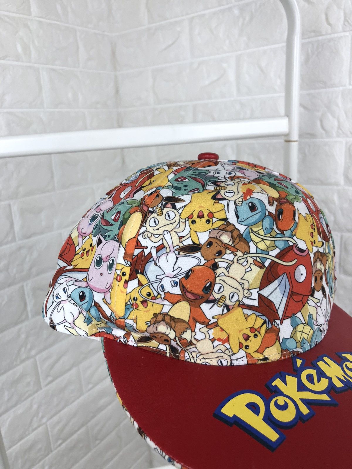 Anime × Japanese Brand × Pokemon Vintage Pokemon Hat Cap Y2K Size ONE SIZE - 3 Thumbnail