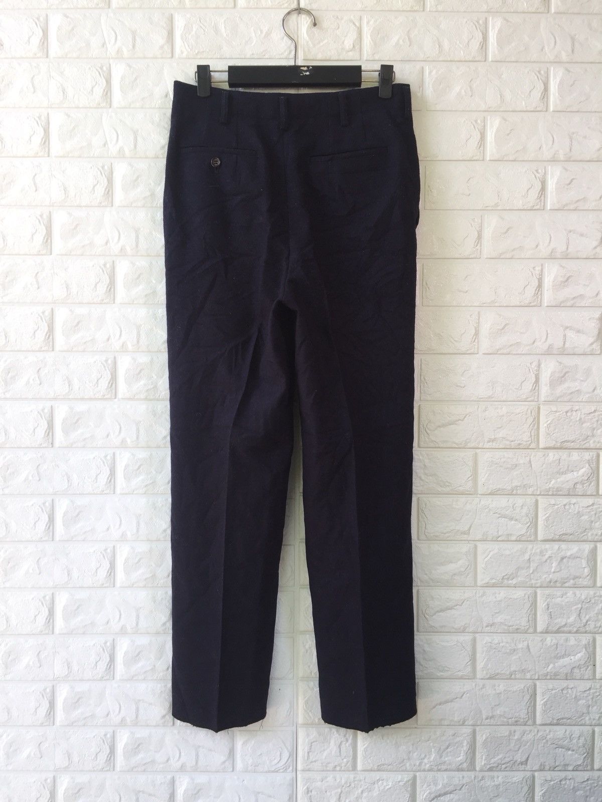 Comme des Garcons × Comme des Garcons Homme Plus × Japanese Brand COMME DES GARCONS TRICOAT WOOL PANT Size US 29 - 10 Thumbnail