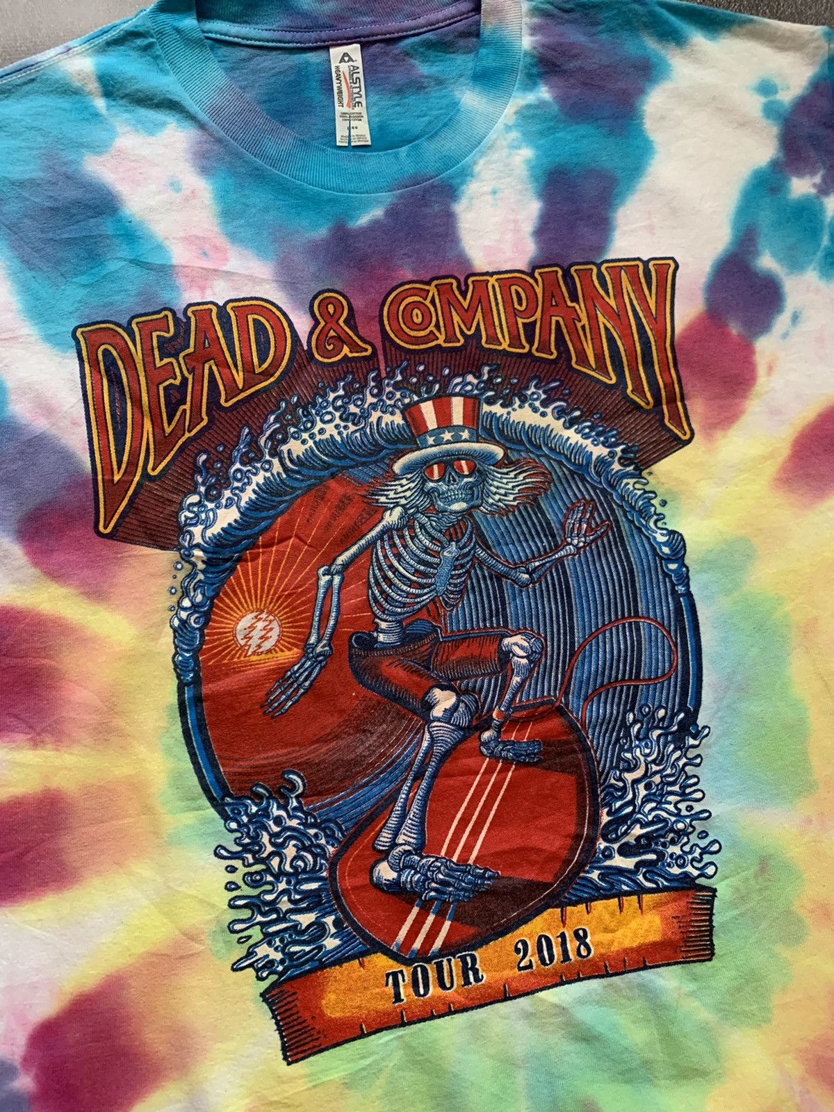 Band Tees × Grateful Dead Dead & Company Tour 2018 t shirt Size US L / EU 52-54 / 3 - 2 Thumbnail
