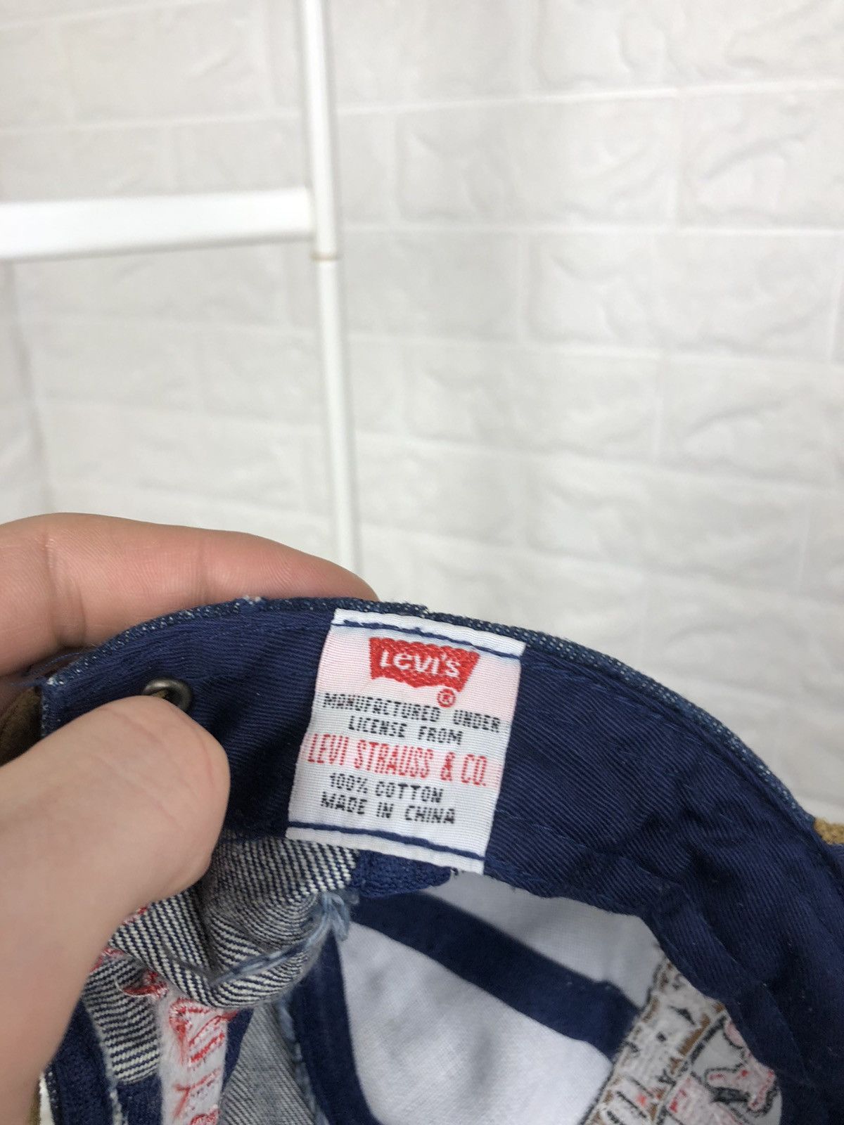 Levi's × Levi's Vintage Clothing × Vintage Vintage Levi’s Red Tab Hat Cap Size ONE SIZE - 9 Thumbnail