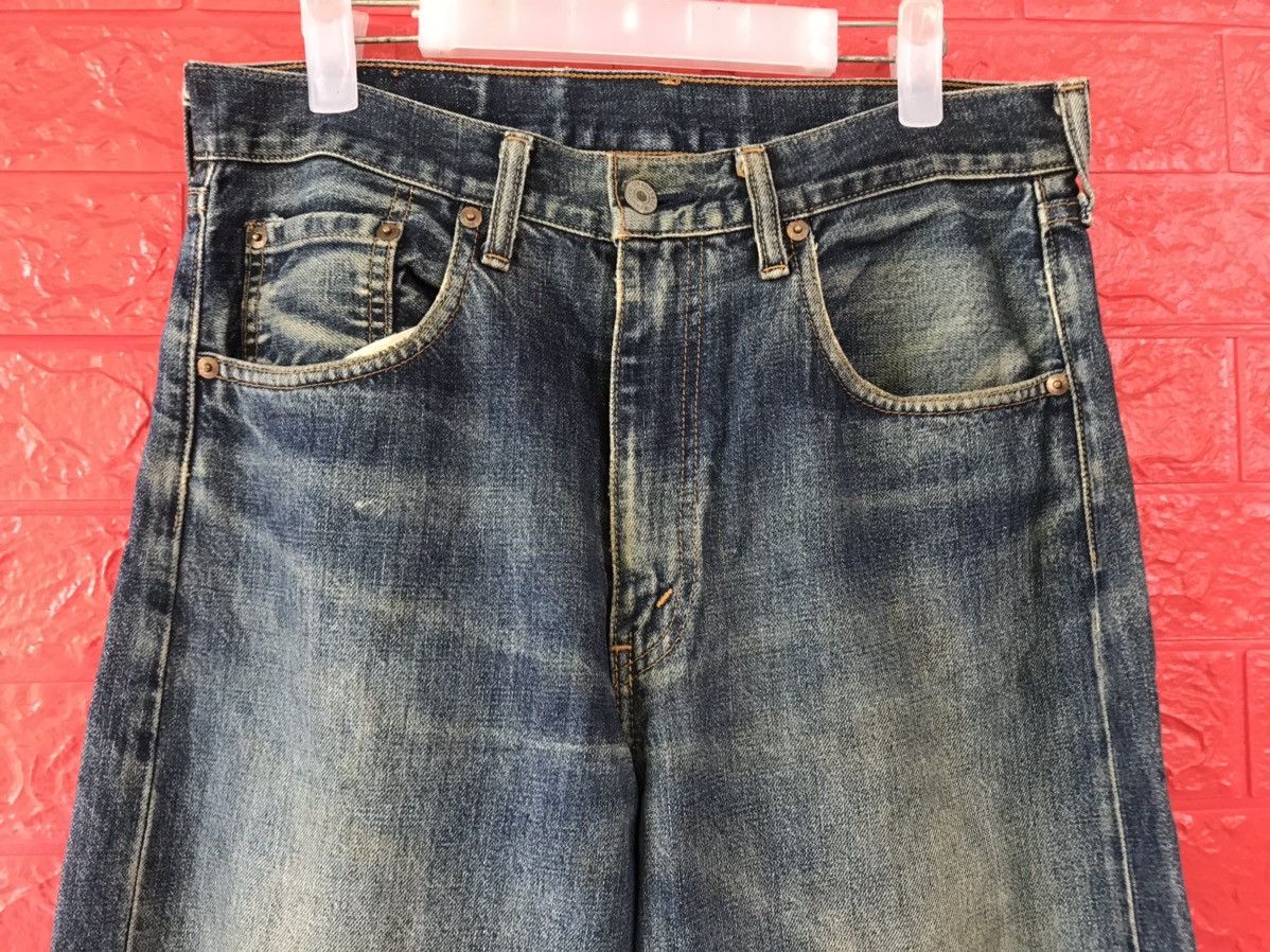 Levi's × Levi's Vintage Clothing × Vintage VINTAGE 90s LEVIS 502 BIG E SELVEDGE DISTRESSED JEANS Size US 32 / EU 48 - 3 Thumbnail