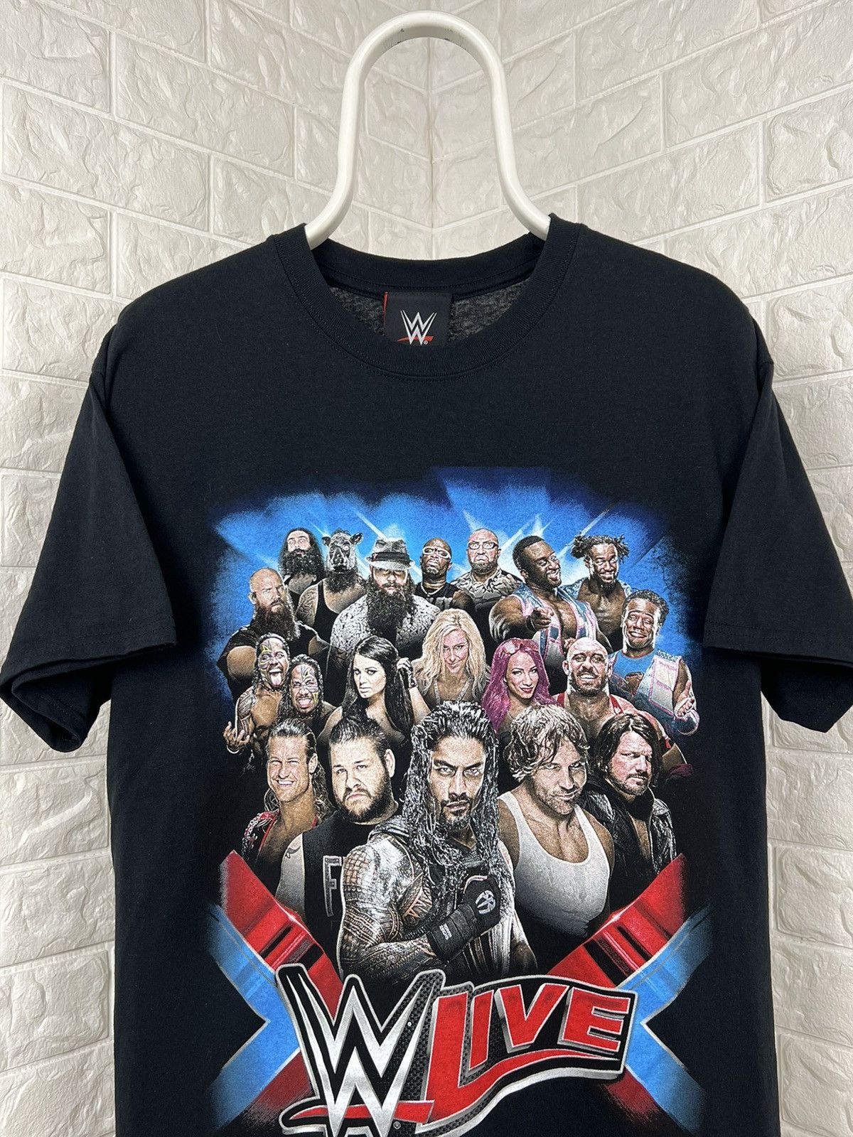 Vintage × WWE × WWF Vintage Wwe Wwf Raw Wrestling Tour T-shirt Size US L / EU 52-54 / 3 - 5 Thumbnail