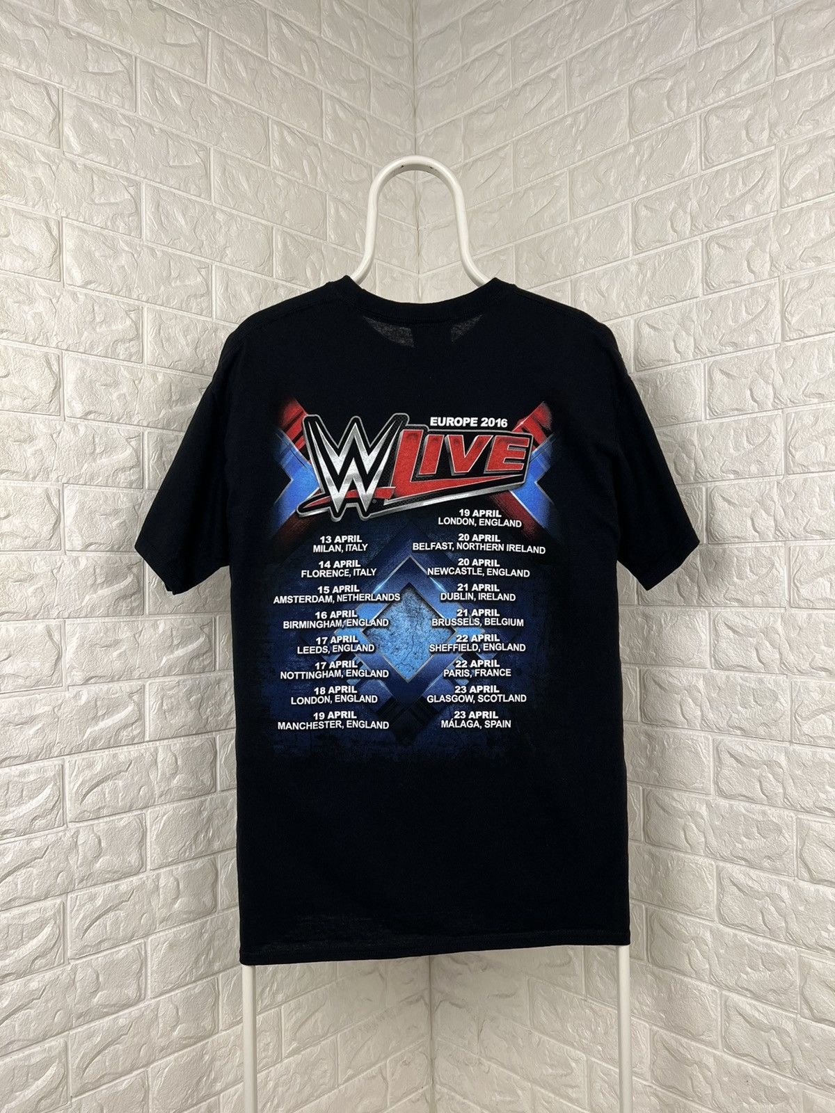 Vintage × WWE × WWF Vintage Wwe Wwf Raw Wrestling Tour T-shirt Size US L / EU 52-54 / 3 - 2 Thumbnail