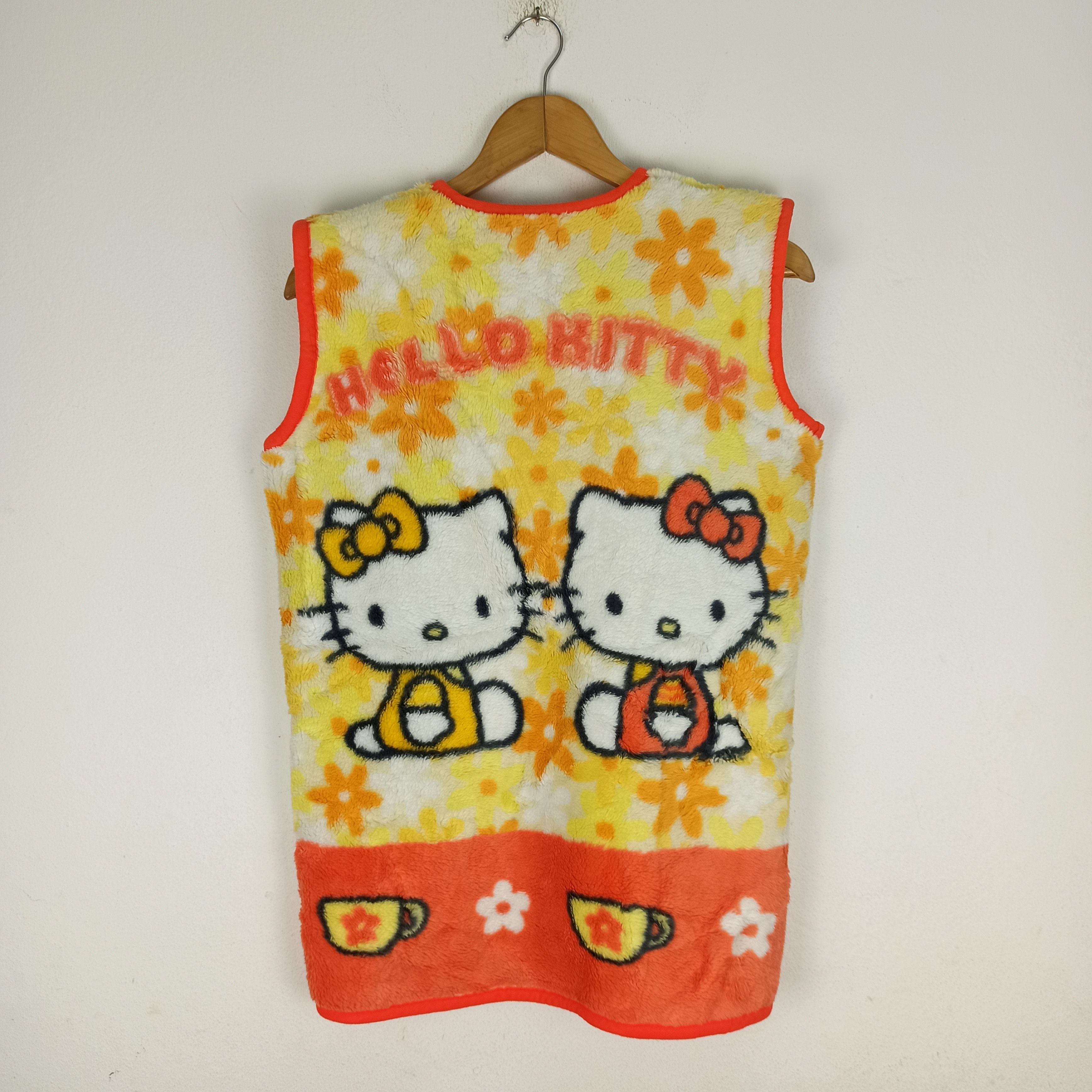 Cartoon Network 🔥Vintage🔥 Hello Kitty Vest Fleece Nice Design Size US M / EU 48-50 / 2 - 1 Thumbnail
