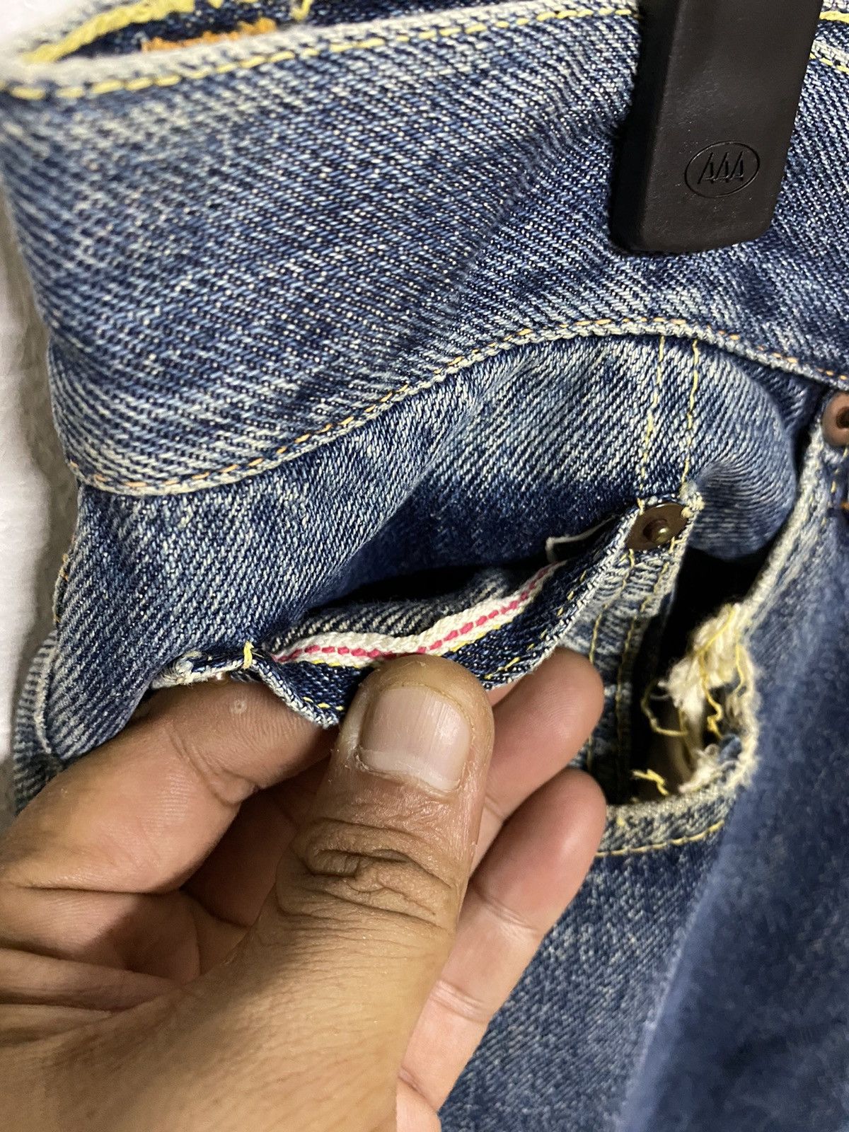 Levi's × Levi's Vintage Clothing × Vintage VINTAGE 80s LEVIS 501xx BIG E SELVEDGE JEANS Size US 34 / EU 50 - 6 Thumbnail
