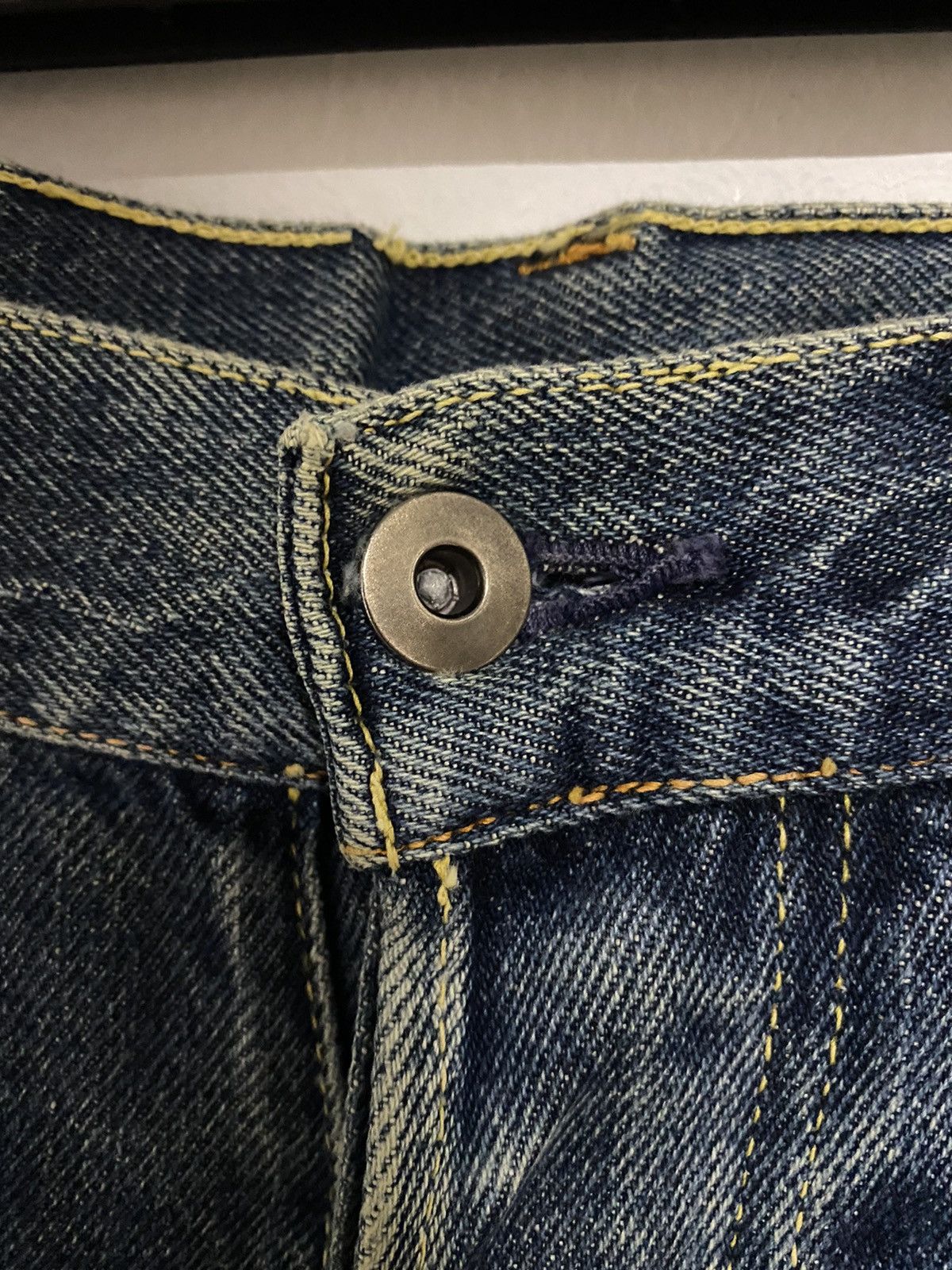 Levi's × Levi's Vintage Clothing × Vintage VINTAGE 80s LEVIS 501xx BIG E SELVEDGE JEANS Size US 34 / EU 50 - 9 Thumbnail