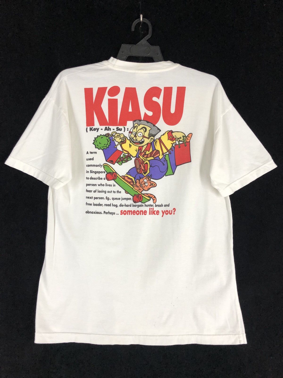 Japanese Brand × Vintage Rare vintage MR Kiasu comix factory t shirt Size US M / EU 48-50 / 2 - 1 Thumbnail
