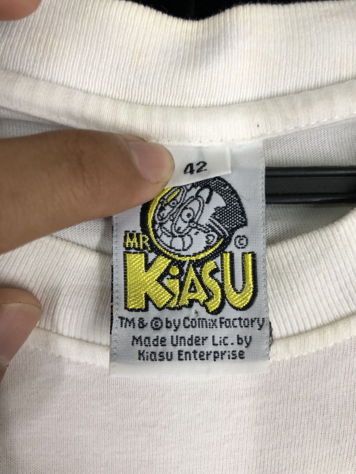 Japanese Brand × Vintage Rare vintage MR Kiasu comix factory t shirt Size US M / EU 48-50 / 2 - 7 Thumbnail